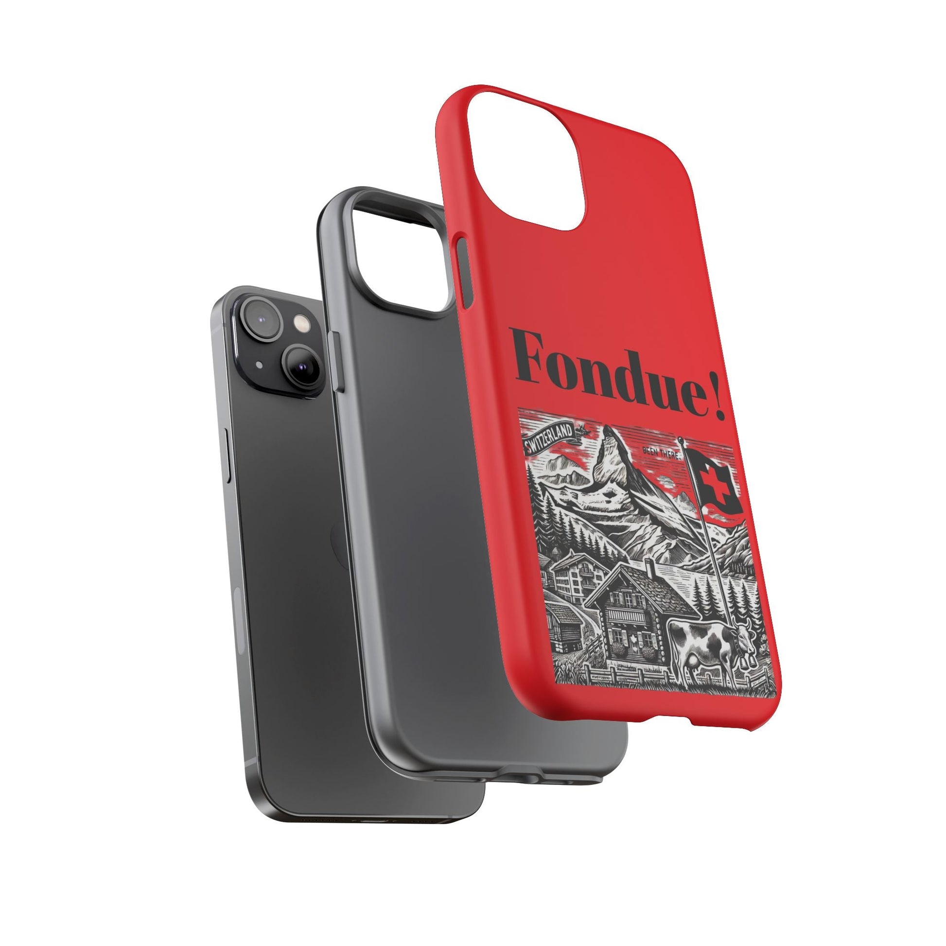 Switzerland - Fondue Phone Case - Tough & Stylish Protective Cover - BELMA