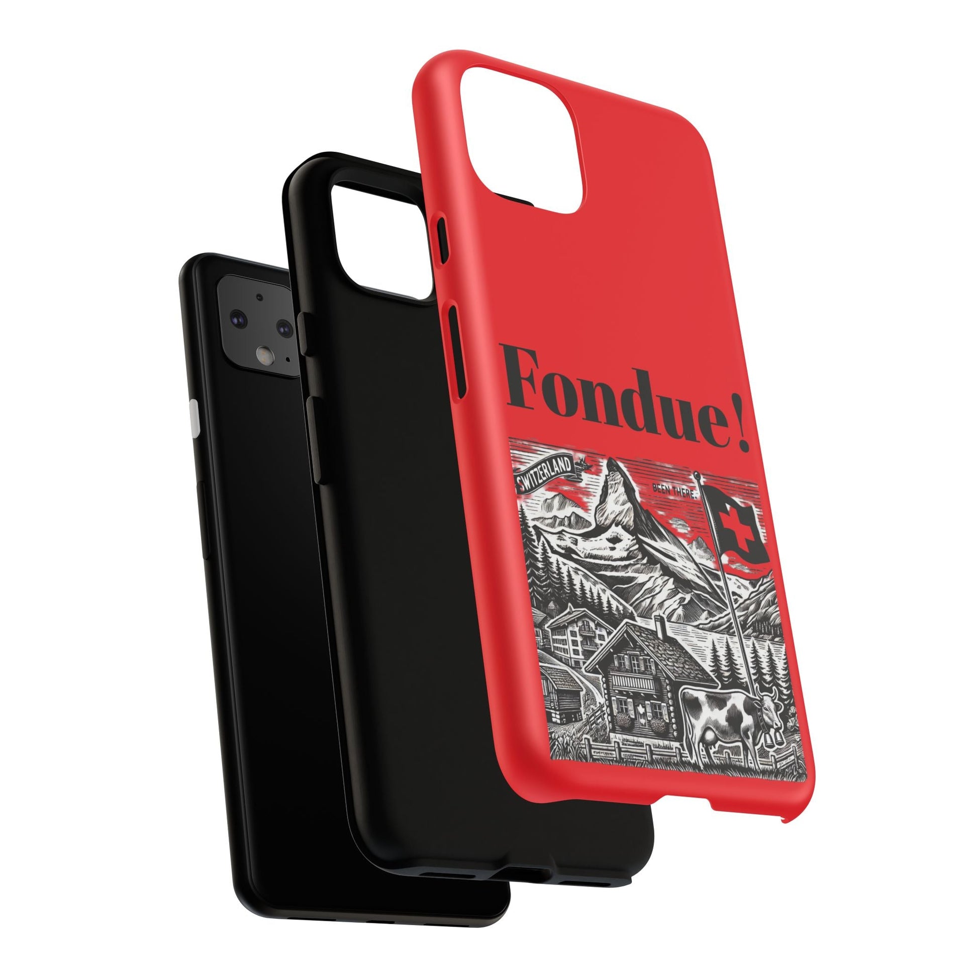 Switzerland - Fondue Phone Case - Tough & Stylish Protective Cover - BELMA