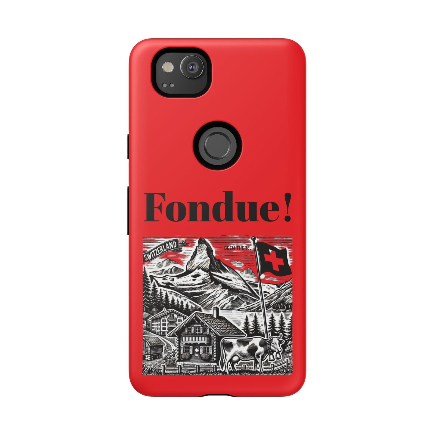 Switzerland - Fondue Phone Case - Tough & Stylish Protective Cover - BELMA
