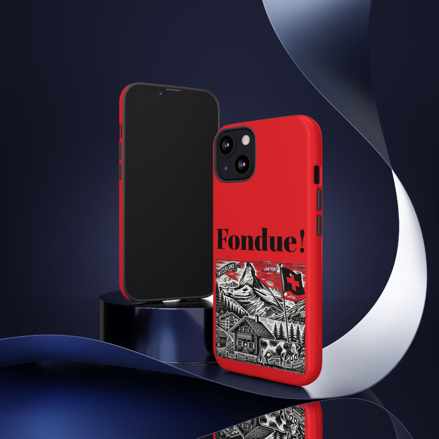 Switzerland - Fondue Phone Case - Tough & Stylish Protective Cover - BELMA