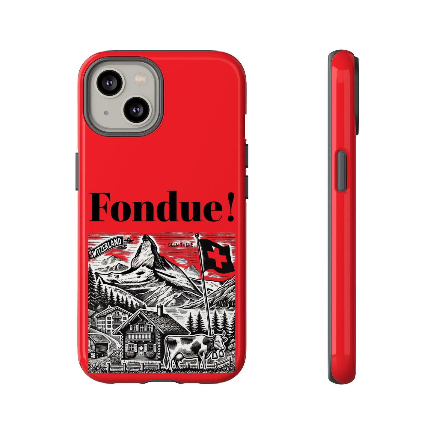Switzerland - Fondue Phone Case - Tough & Stylish Protective Cover - BELMA