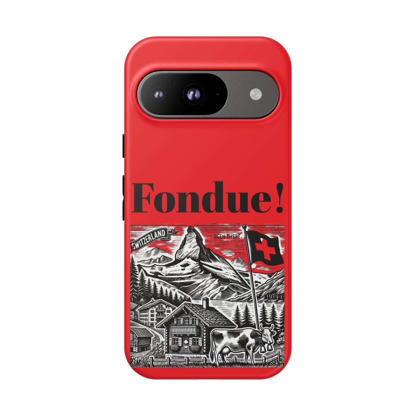 Switzerland - Fondue Phone Case - Tough & Stylish Protective Cover - BELMA