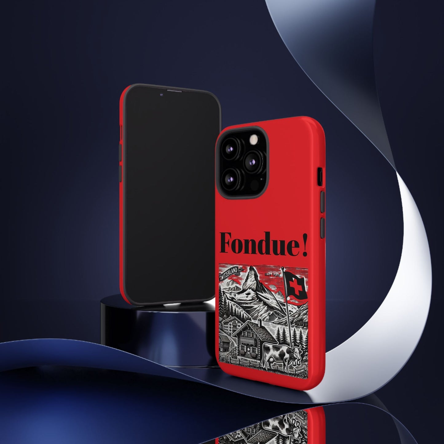 Switzerland - Fondue Phone Case - Tough & Stylish Protective Cover - BELMA
