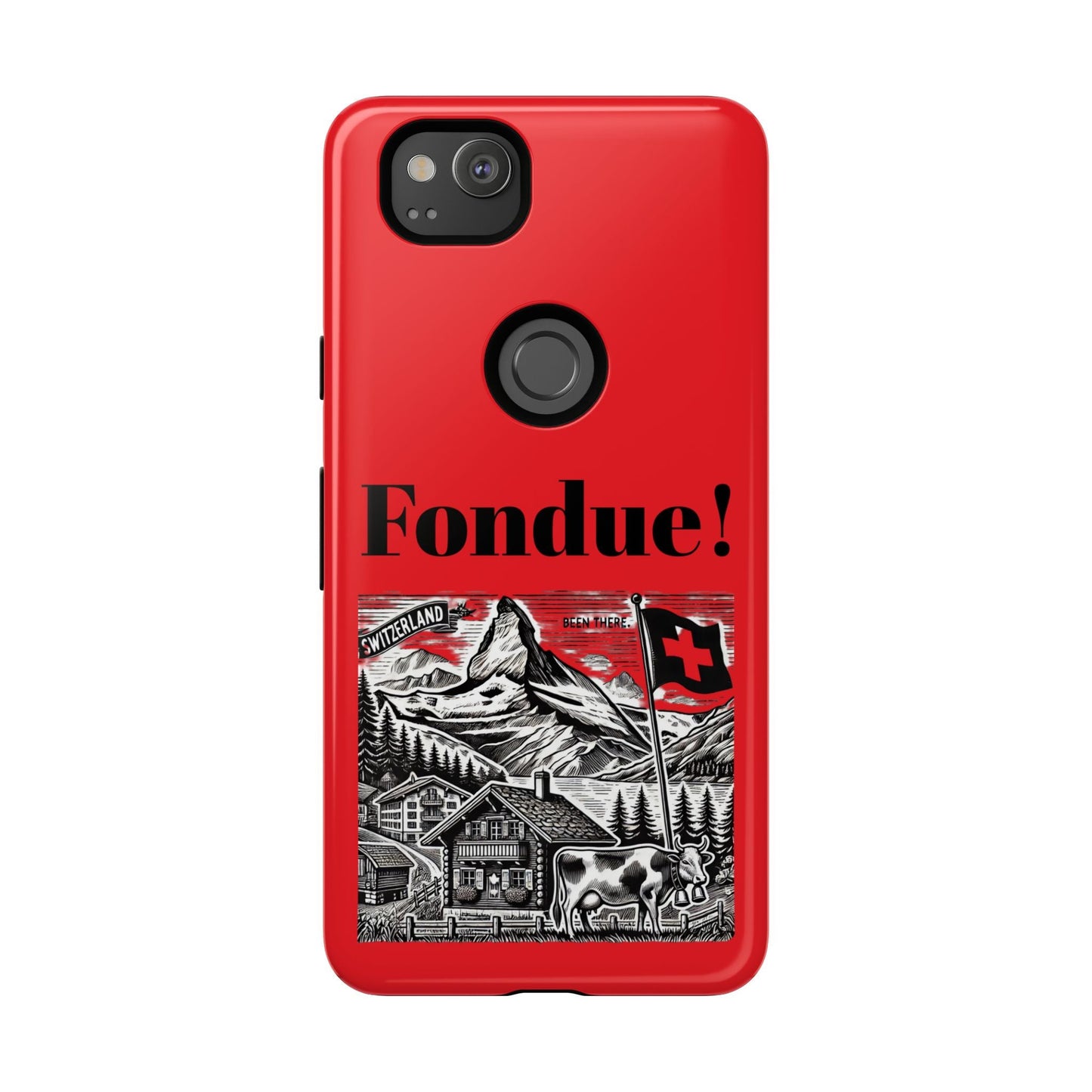 Switzerland - Fondue Phone Case - Tough & Stylish Protective Cover - BELMA