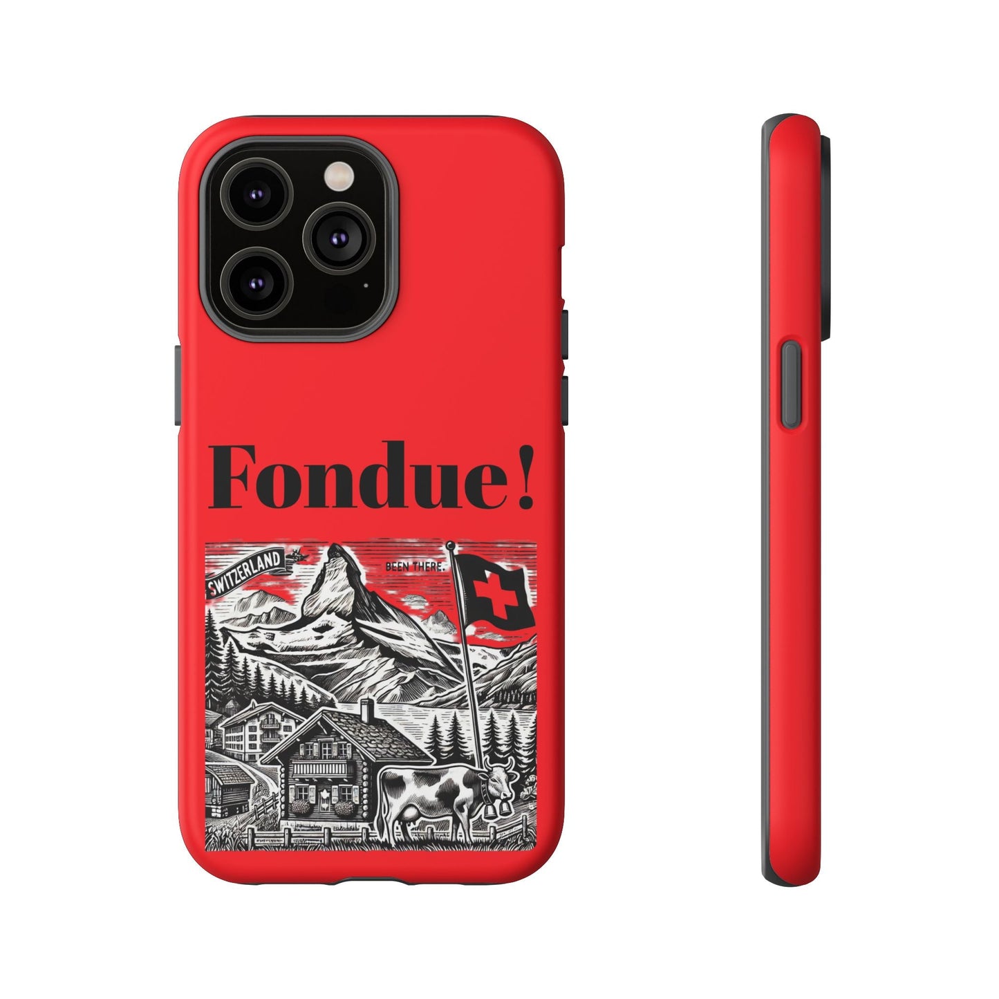 Switzerland - Fondue Phone Case - Tough & Stylish Protective Cover - BELMA