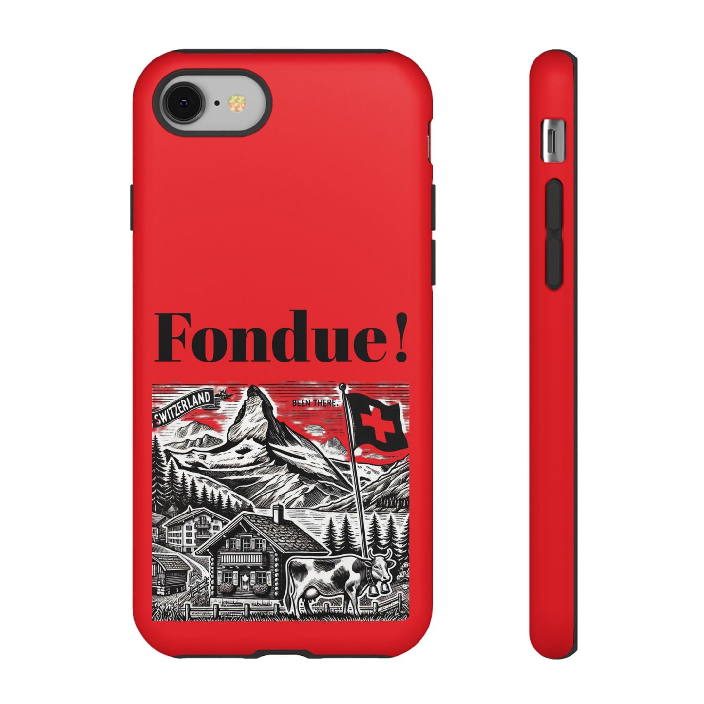 Switzerland - Fondue Phone Case - Tough & Stylish Protective Cover - BELMA