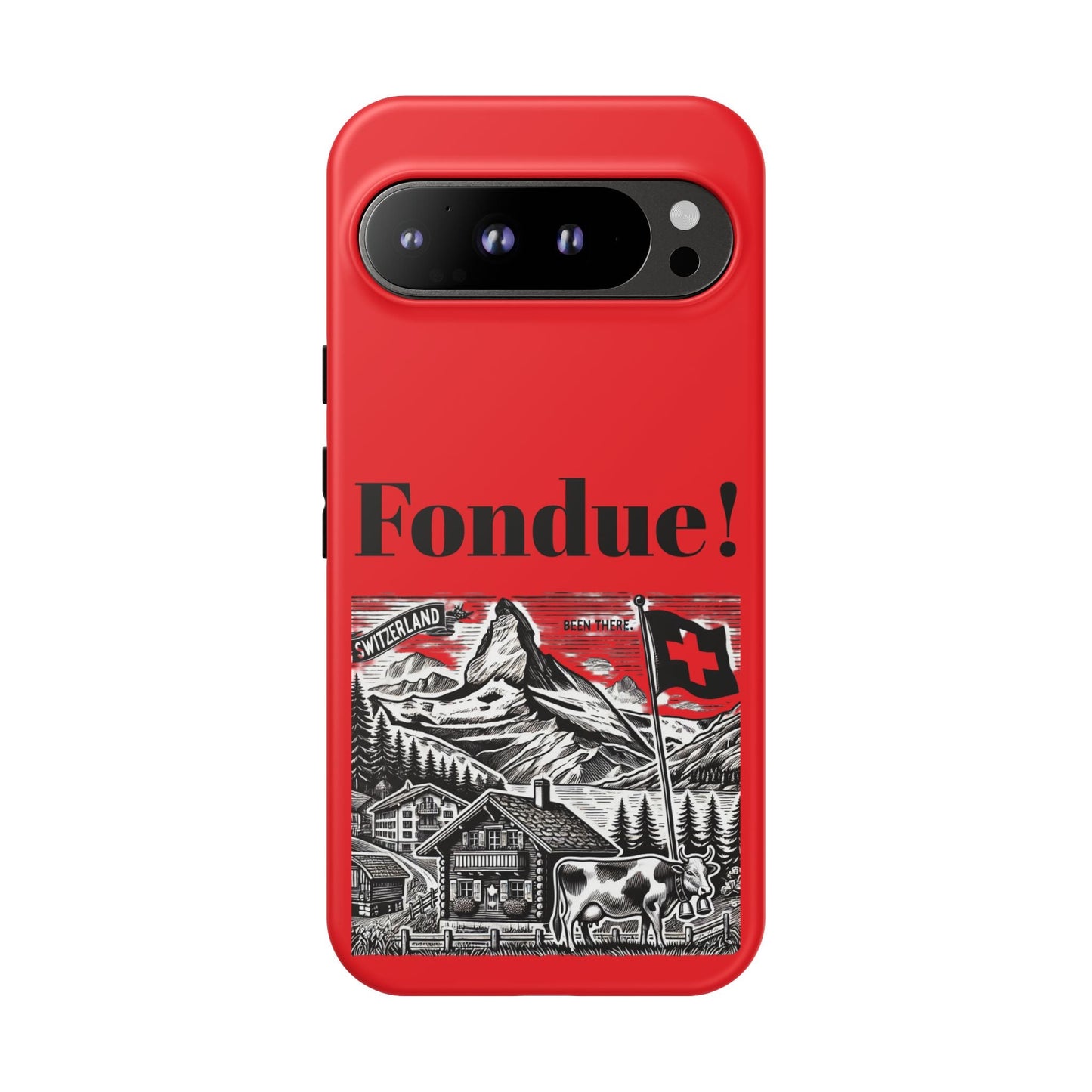 Switzerland - Fondue Phone Case - Tough & Stylish Protective Cover - BELMA