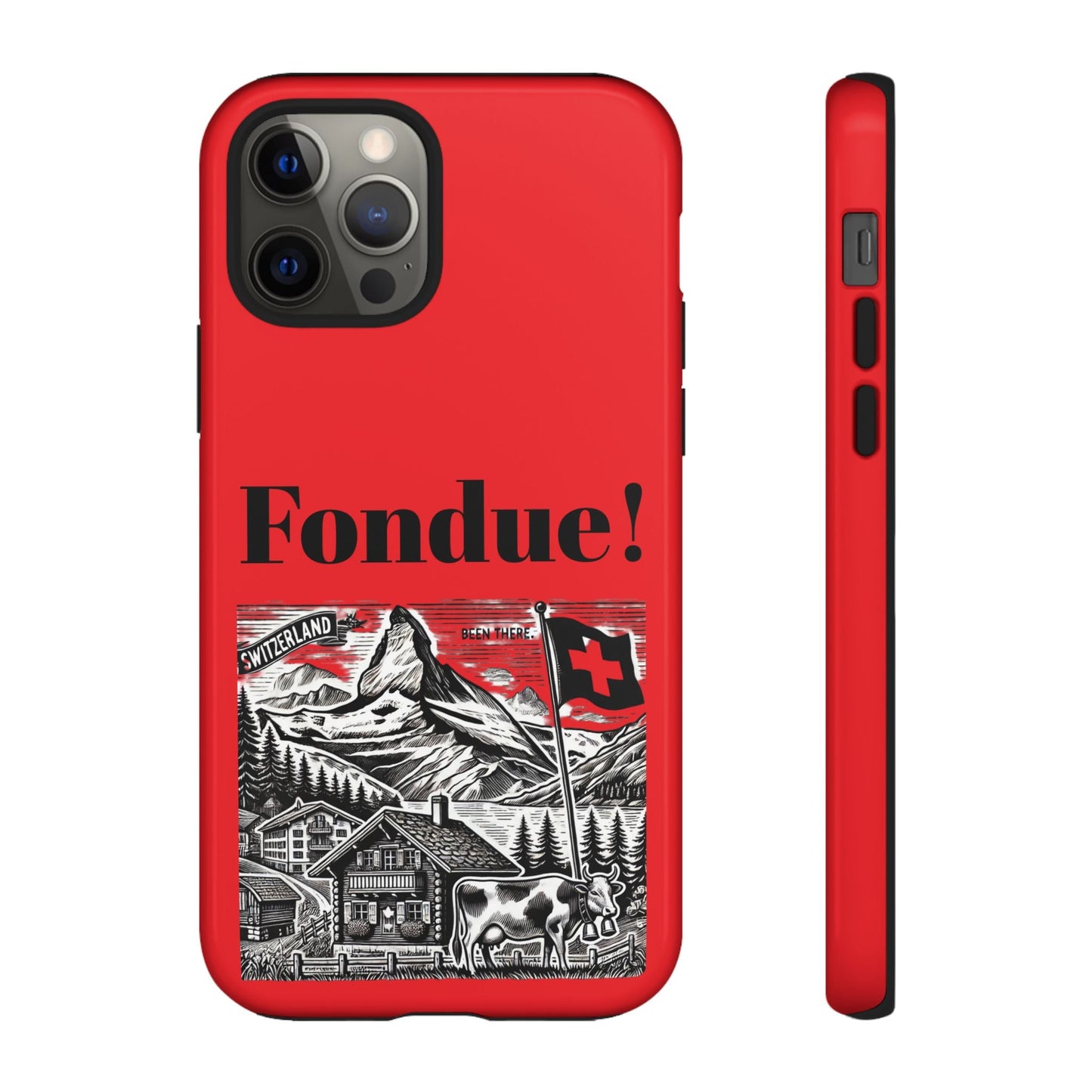 Switzerland - Fondue Phone Case - Tough & Stylish Protective Cover - BELMA
