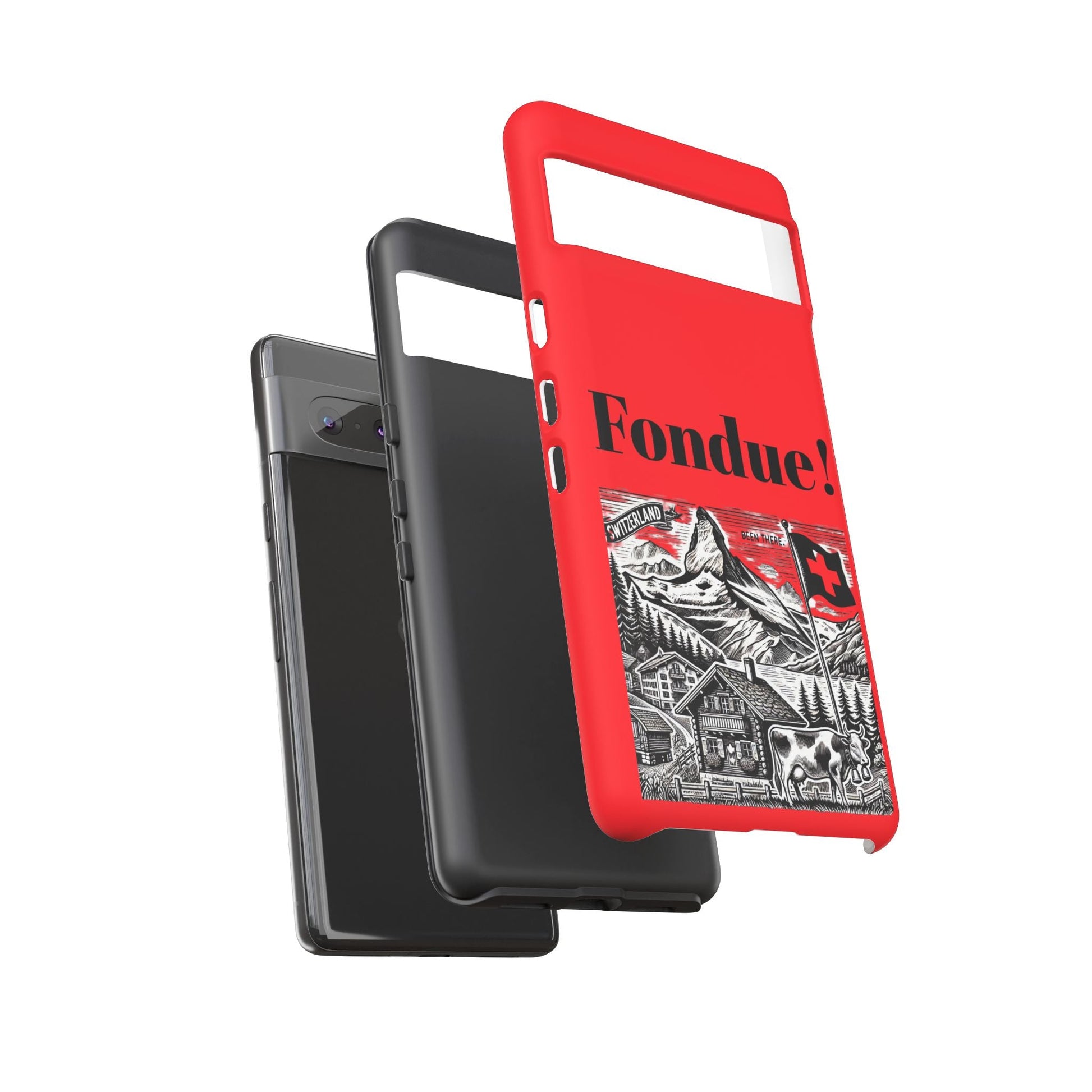 Switzerland - Fondue Phone Case - Tough & Stylish Protective Cover - BELMA