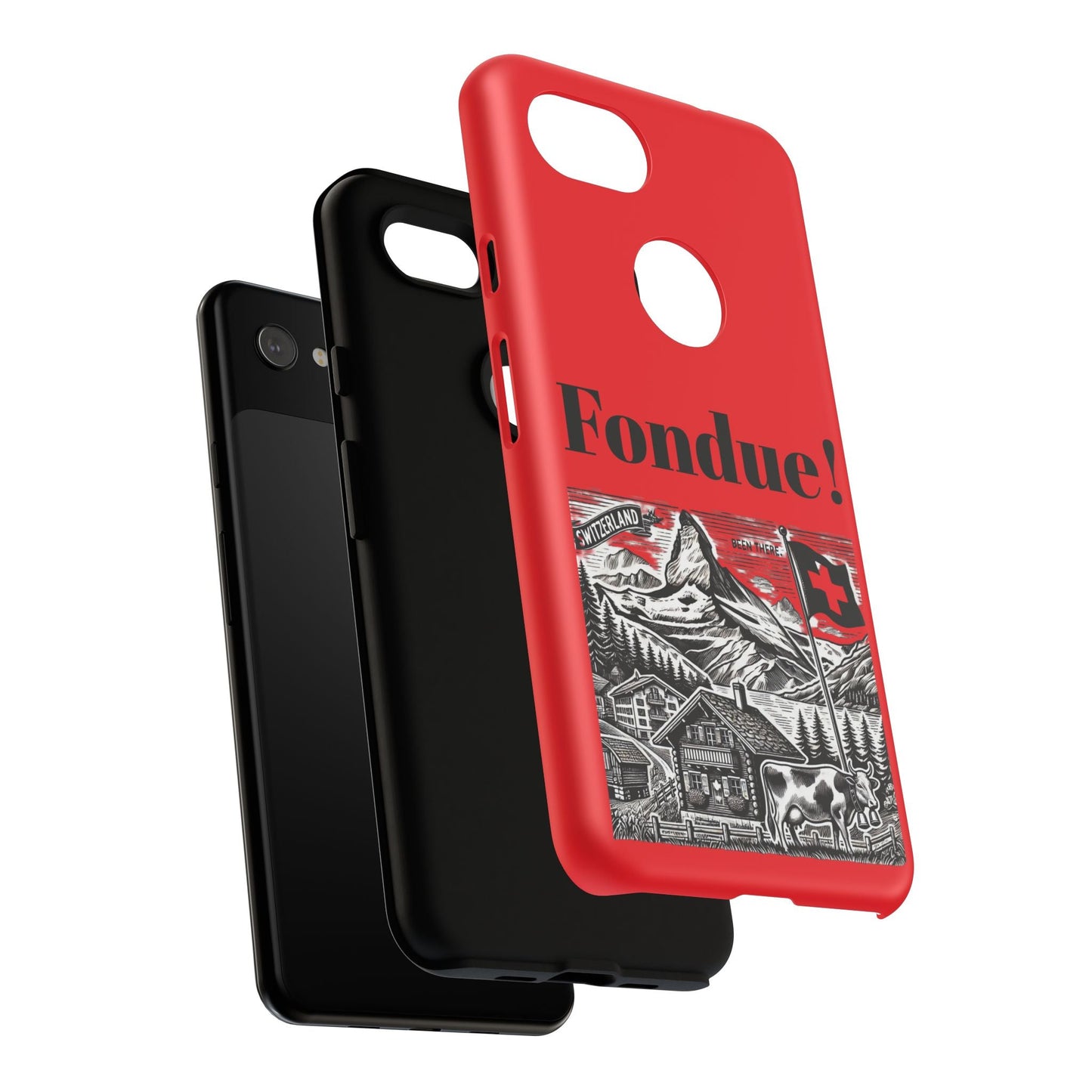 Switzerland - Fondue Phone Case - Tough & Stylish Protective Cover - BELMA