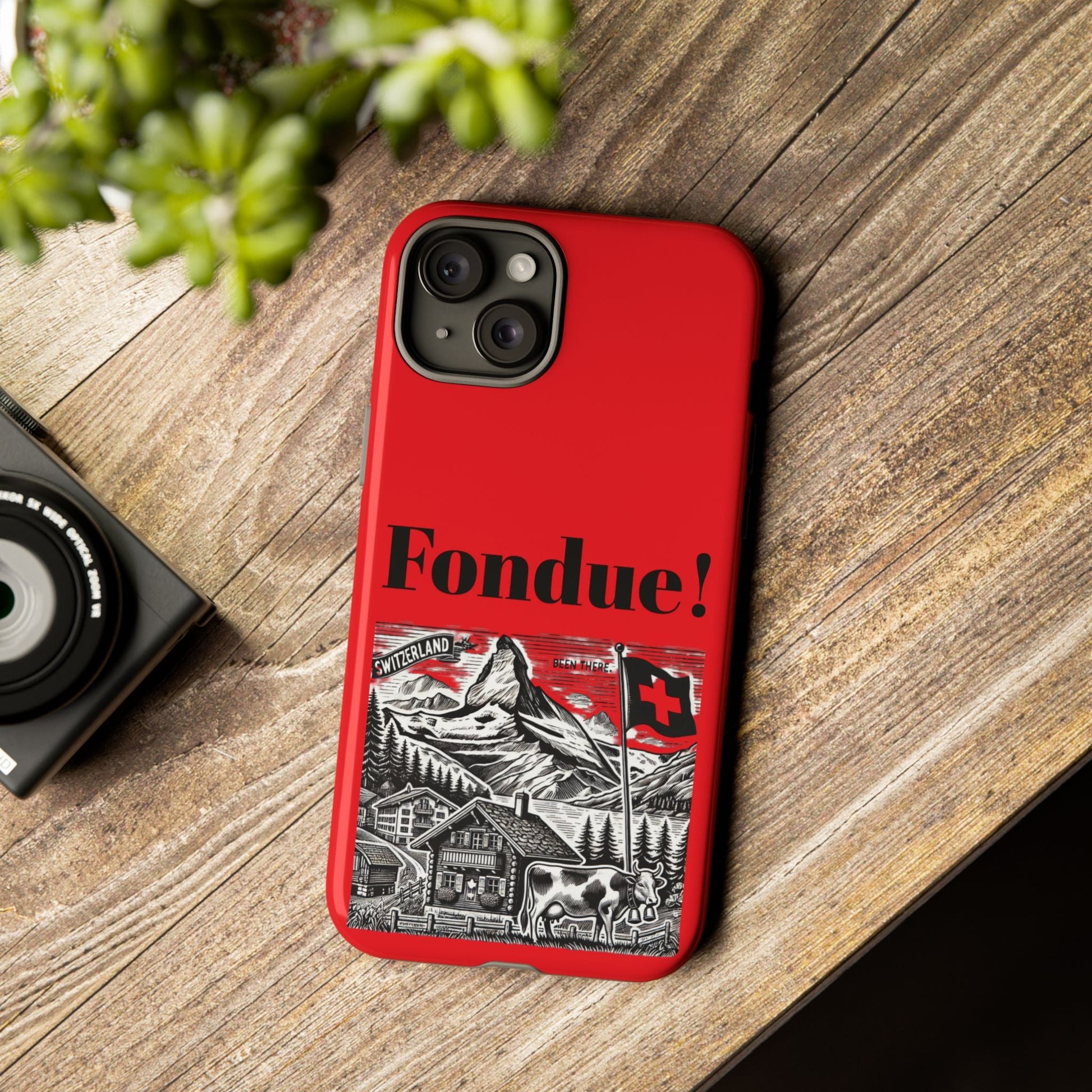 Switzerland - Fondue Phone Case - Tough & Stylish Protective Cover - BELMA