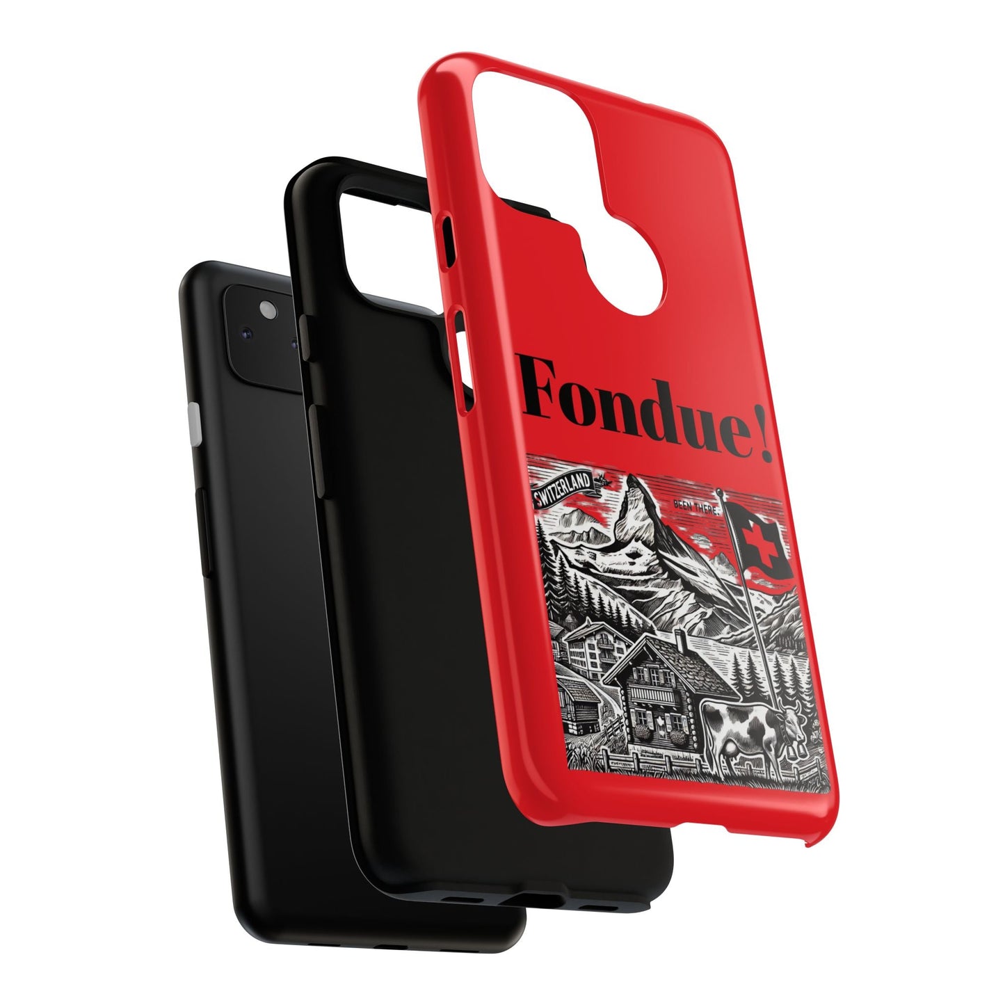 Switzerland - Fondue Phone Case - Tough & Stylish Protective Cover - BELMA