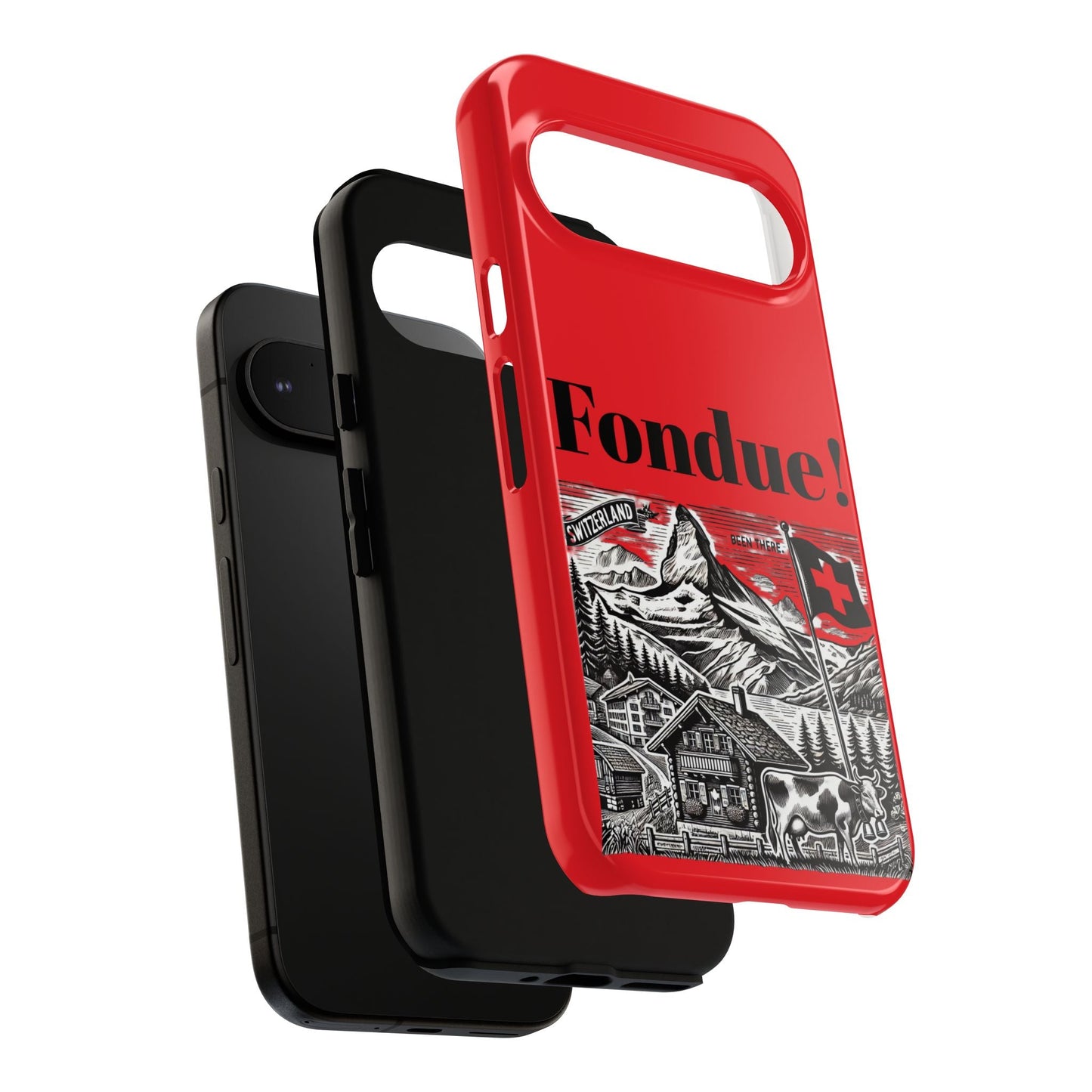 Switzerland - Fondue Phone Case - Tough & Stylish Protective Cover - BELMA