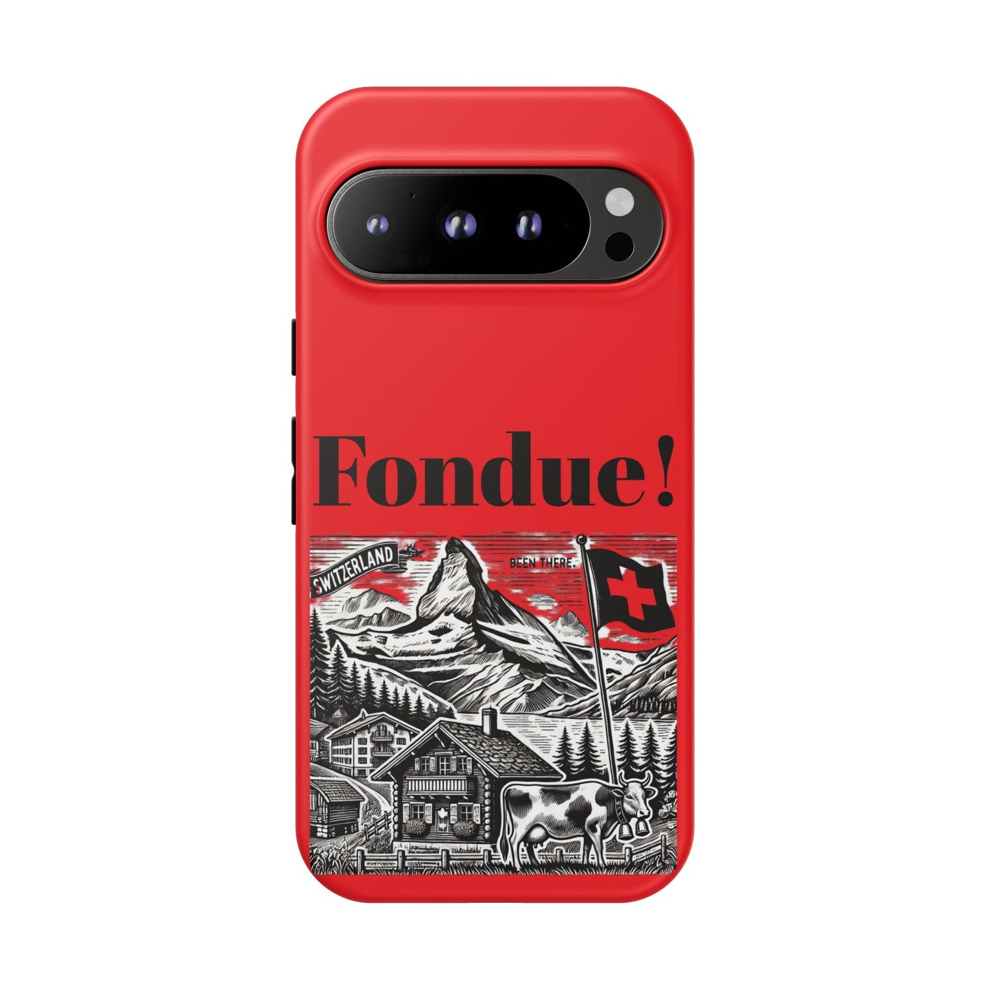 Switzerland - Fondue Phone Case - Tough & Stylish Protective Cover - BELMA