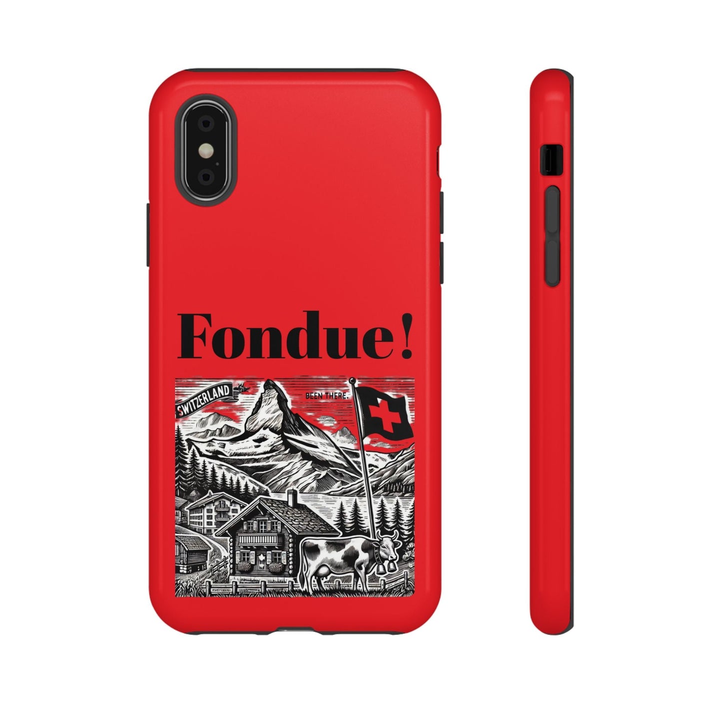 Switzerland - Fondue Phone Case - Tough & Stylish Protective Cover - BELMA