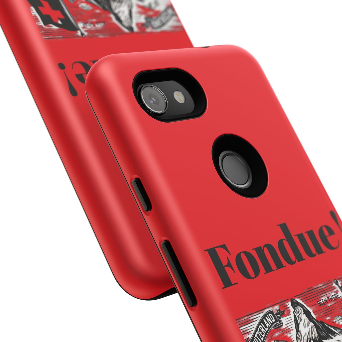 Switzerland - Fondue Phone Case - Tough & Stylish Protective Cover - BELMA