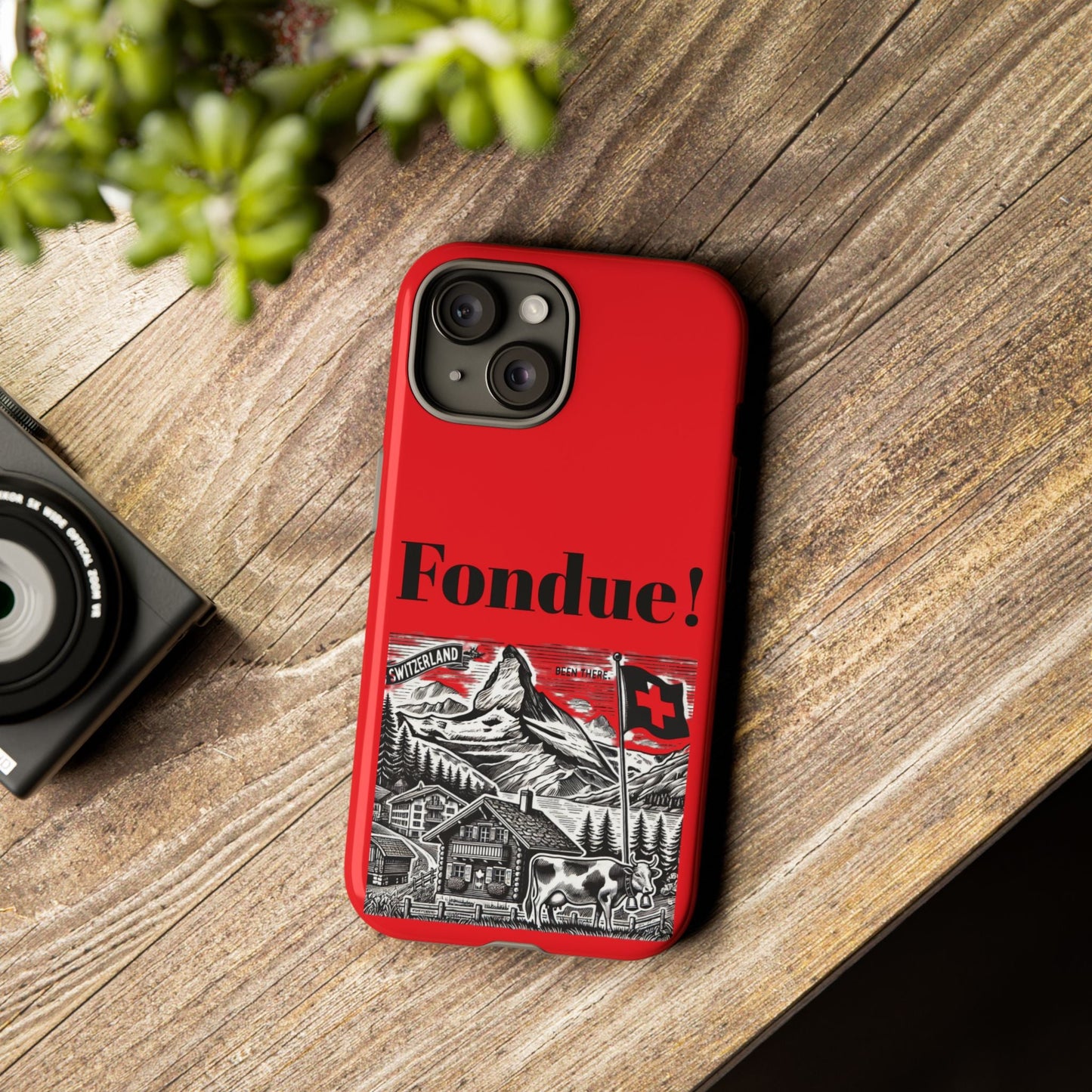 Switzerland - Fondue Phone Case - Tough & Stylish Protective Cover - BELMA
