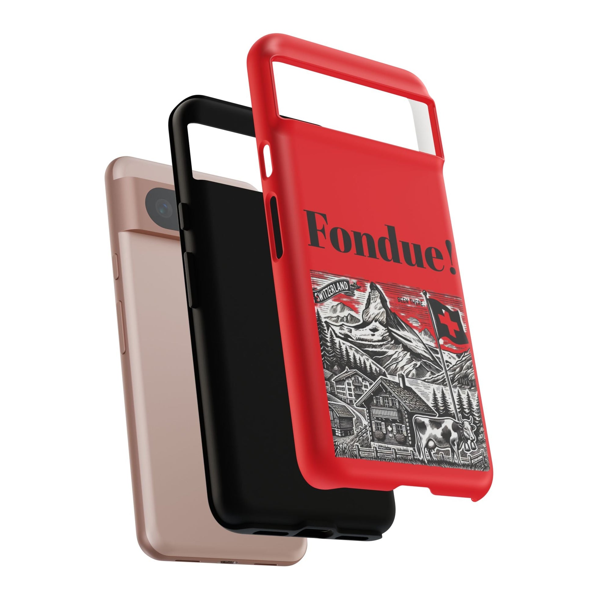 Switzerland - Fondue Phone Case - Tough & Stylish Protective Cover - BELMA