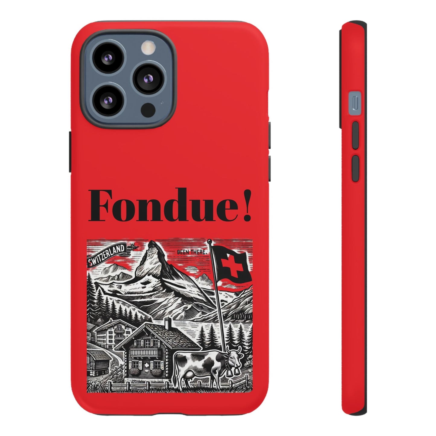 Switzerland - Fondue Phone Case - Tough & Stylish Protective Cover - BELMA