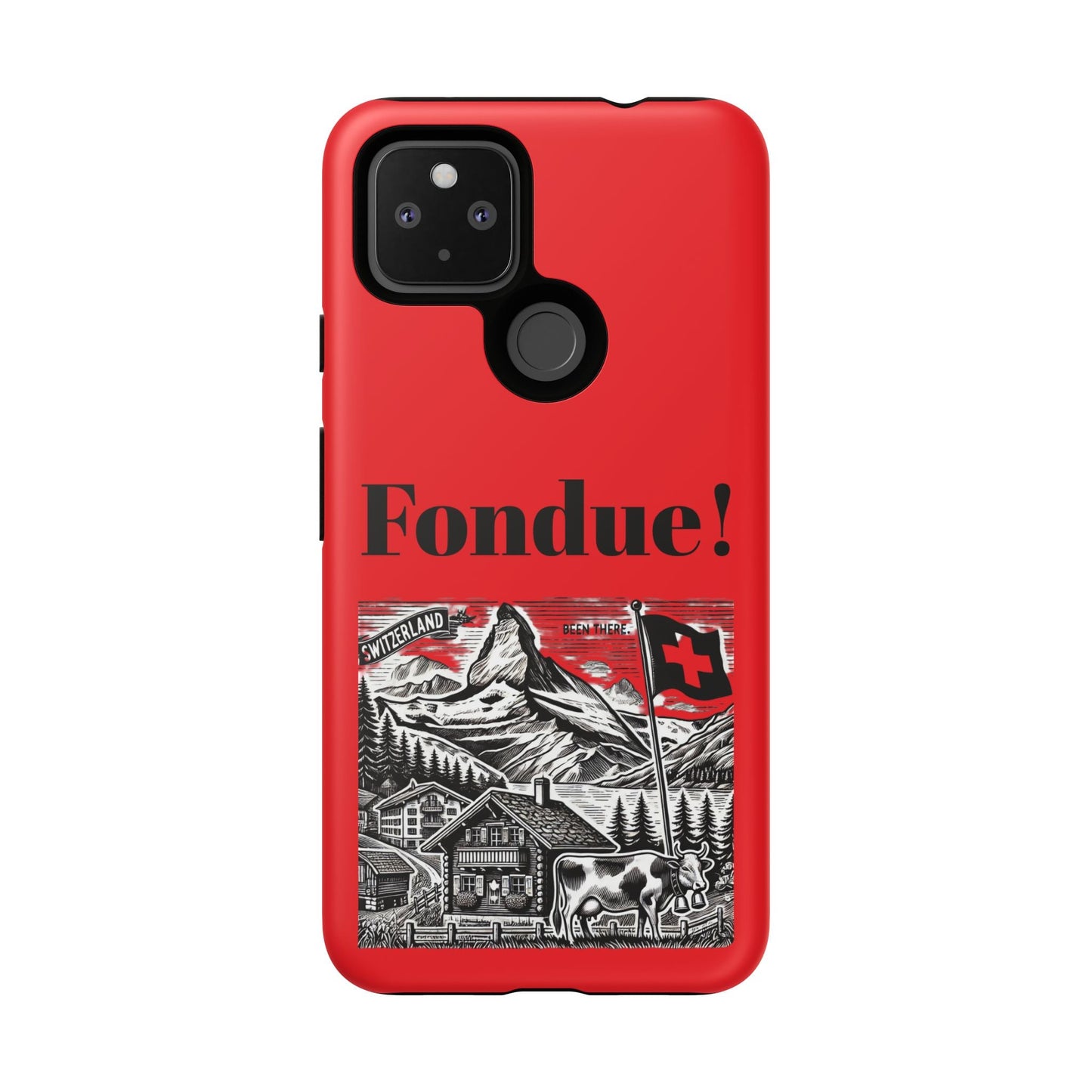Switzerland - Fondue Phone Case - Tough & Stylish Protective Cover - BELMA