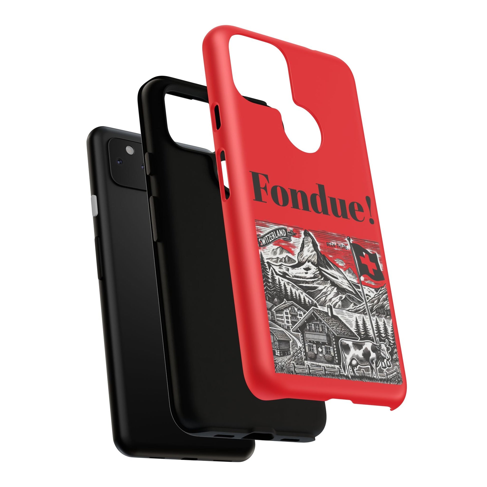 Switzerland - Fondue Phone Case - Tough & Stylish Protective Cover - BELMA