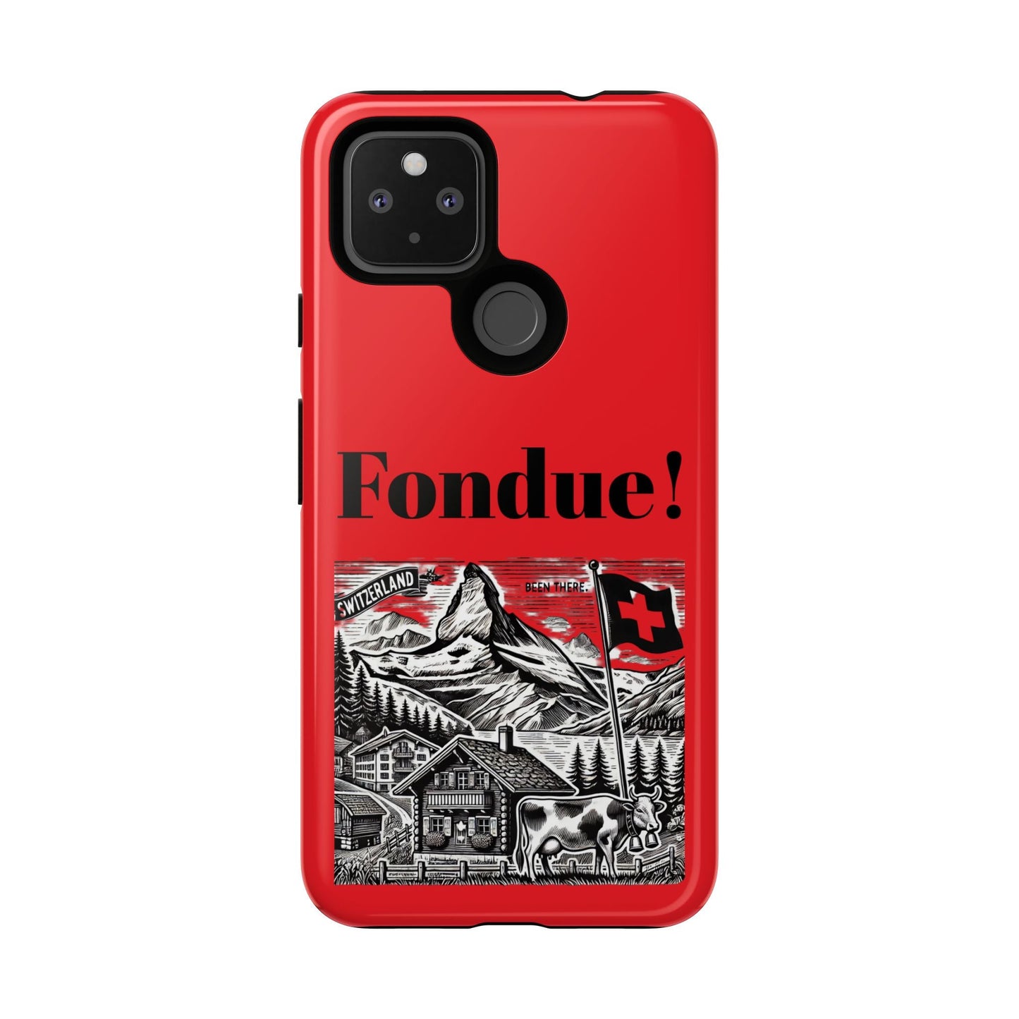 Switzerland - Fondue Phone Case - Tough & Stylish Protective Cover - BELMA