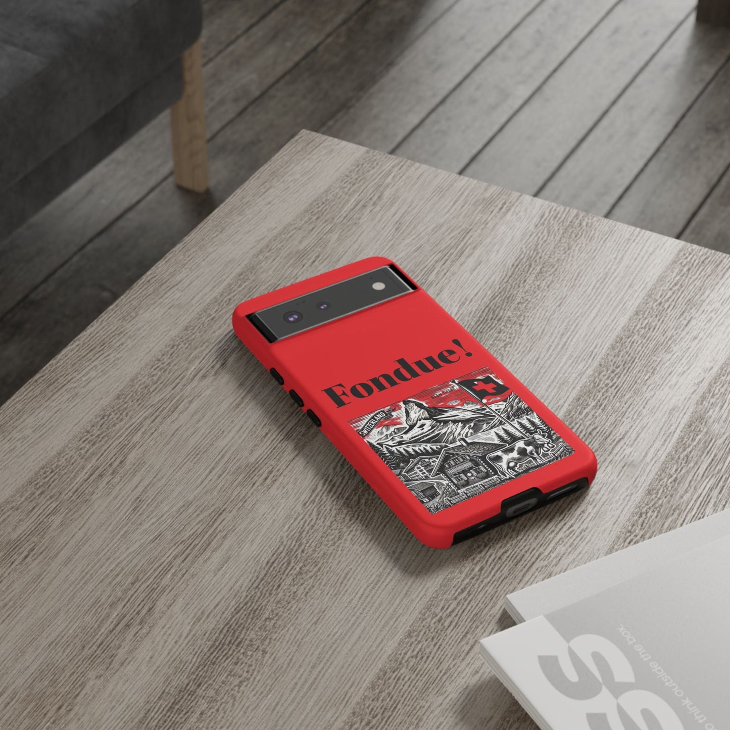 Switzerland - Fondue Phone Case - Tough & Stylish Protective Cover - BELMA