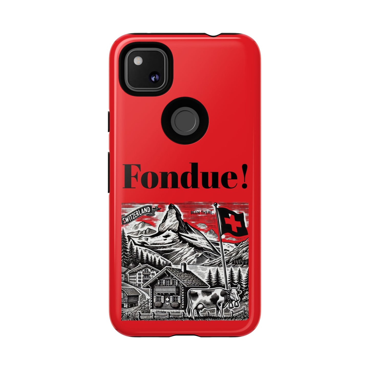 Switzerland - Fondue Phone Case - Tough & Stylish Protective Cover - BELMA