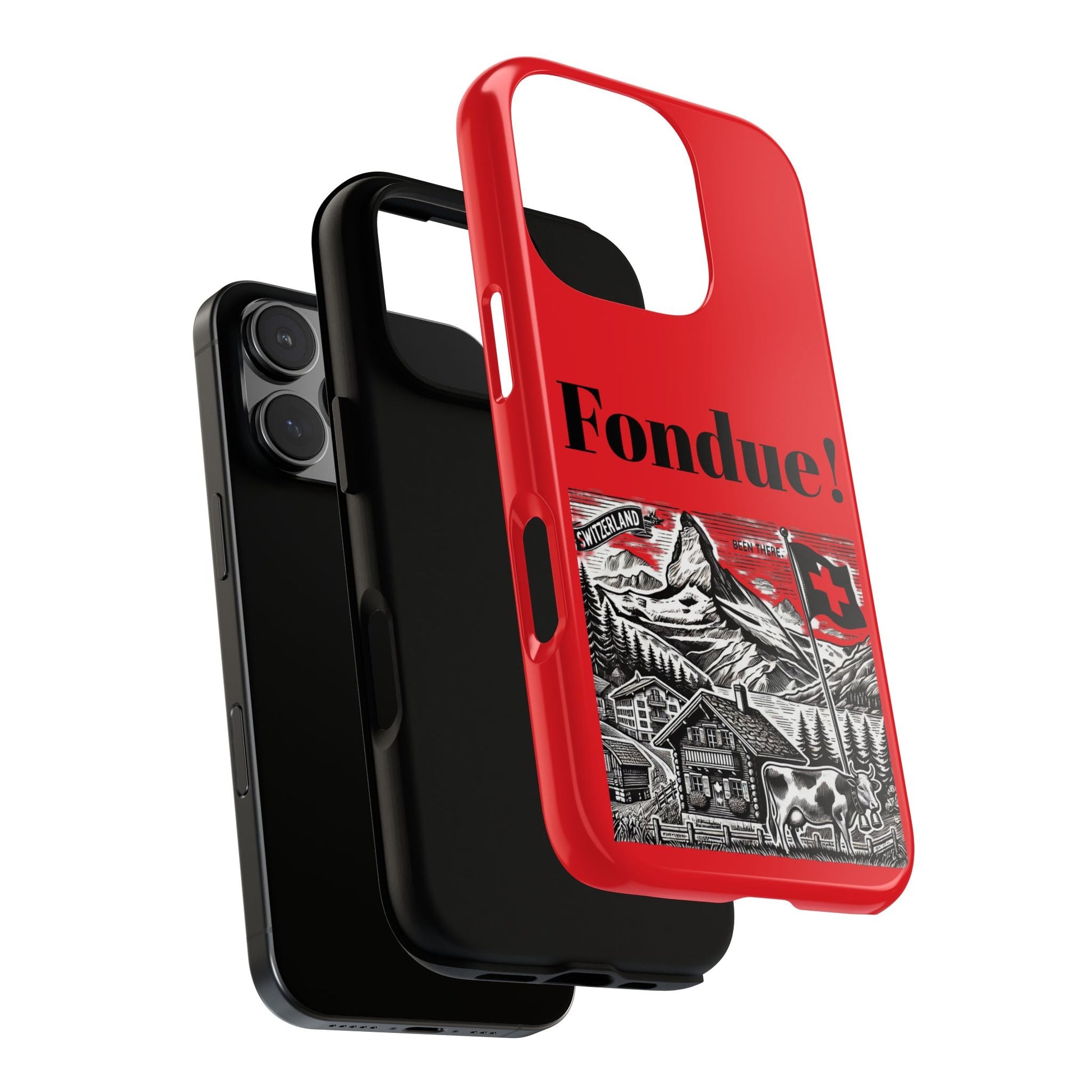 Switzerland - Fondue Phone Case - Tough & Stylish Protective Cover - BELMA