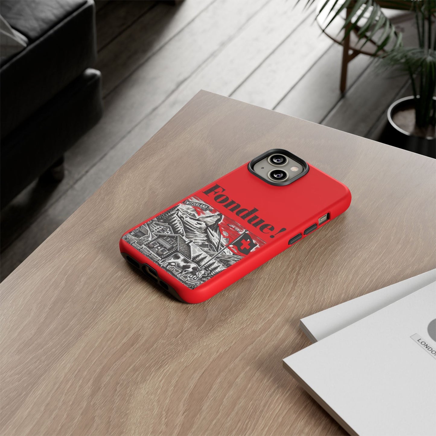 Switzerland - Fondue Phone Case - Tough & Stylish Protective Cover - BELMA