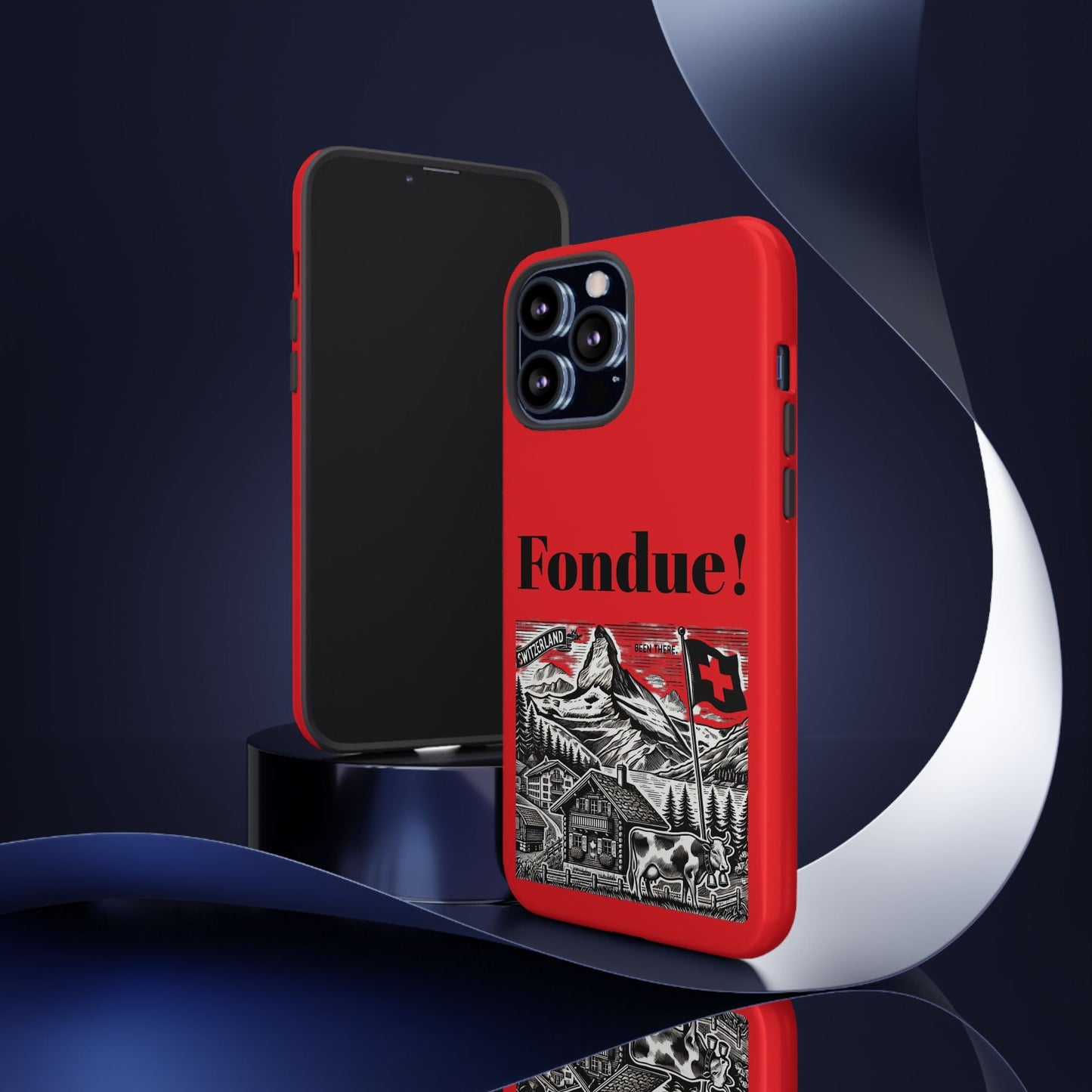 Switzerland - Fondue Phone Case - Tough & Stylish Protective Cover - BELMA