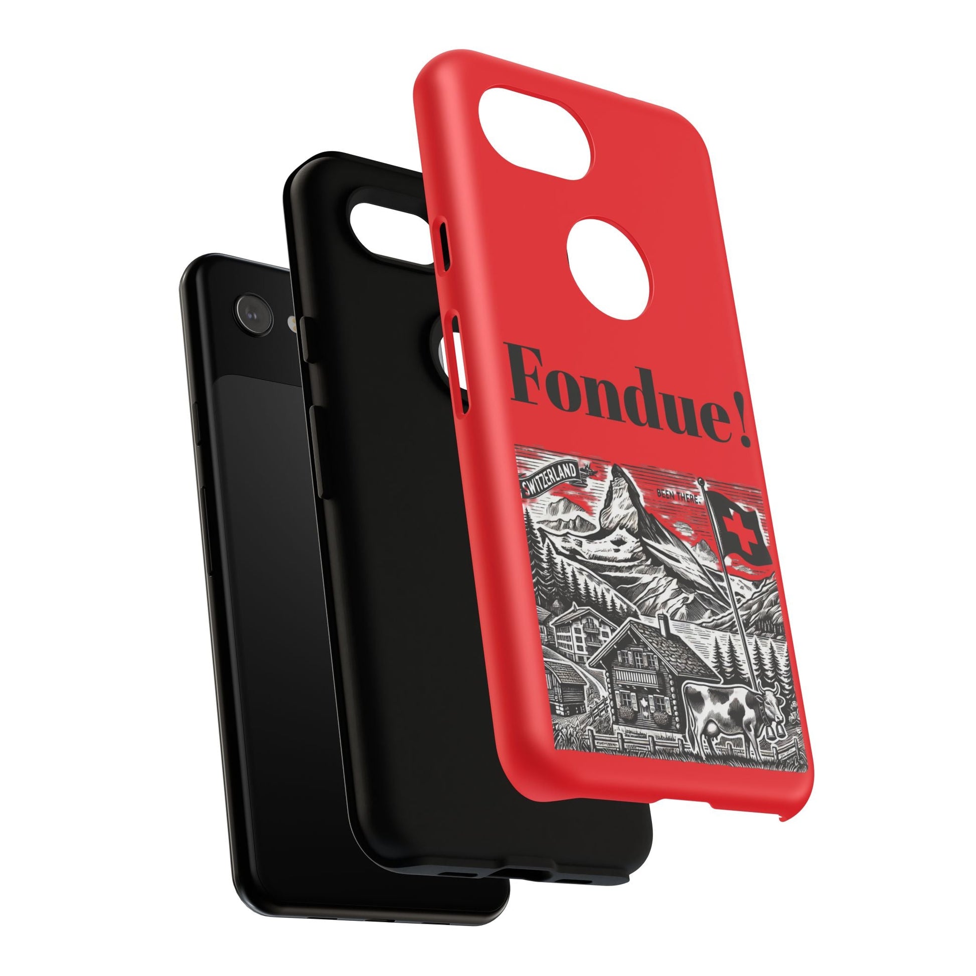 Switzerland - Fondue Phone Case - Tough & Stylish Protective Cover - BELMA