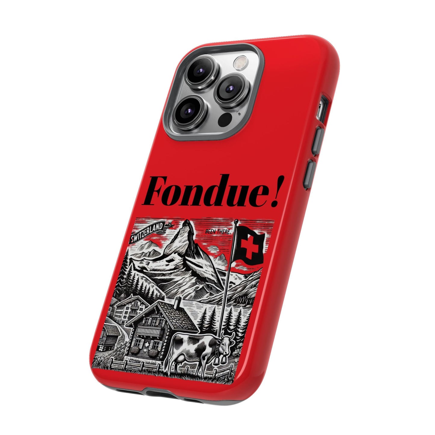 Switzerland - Fondue Phone Case - Tough & Stylish Protective Cover - BELMA