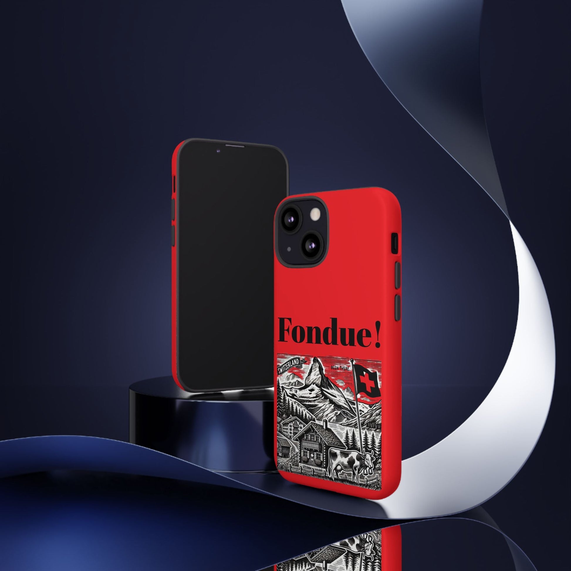 Switzerland - Fondue Phone Case - Tough & Stylish Protective Cover - BELMA