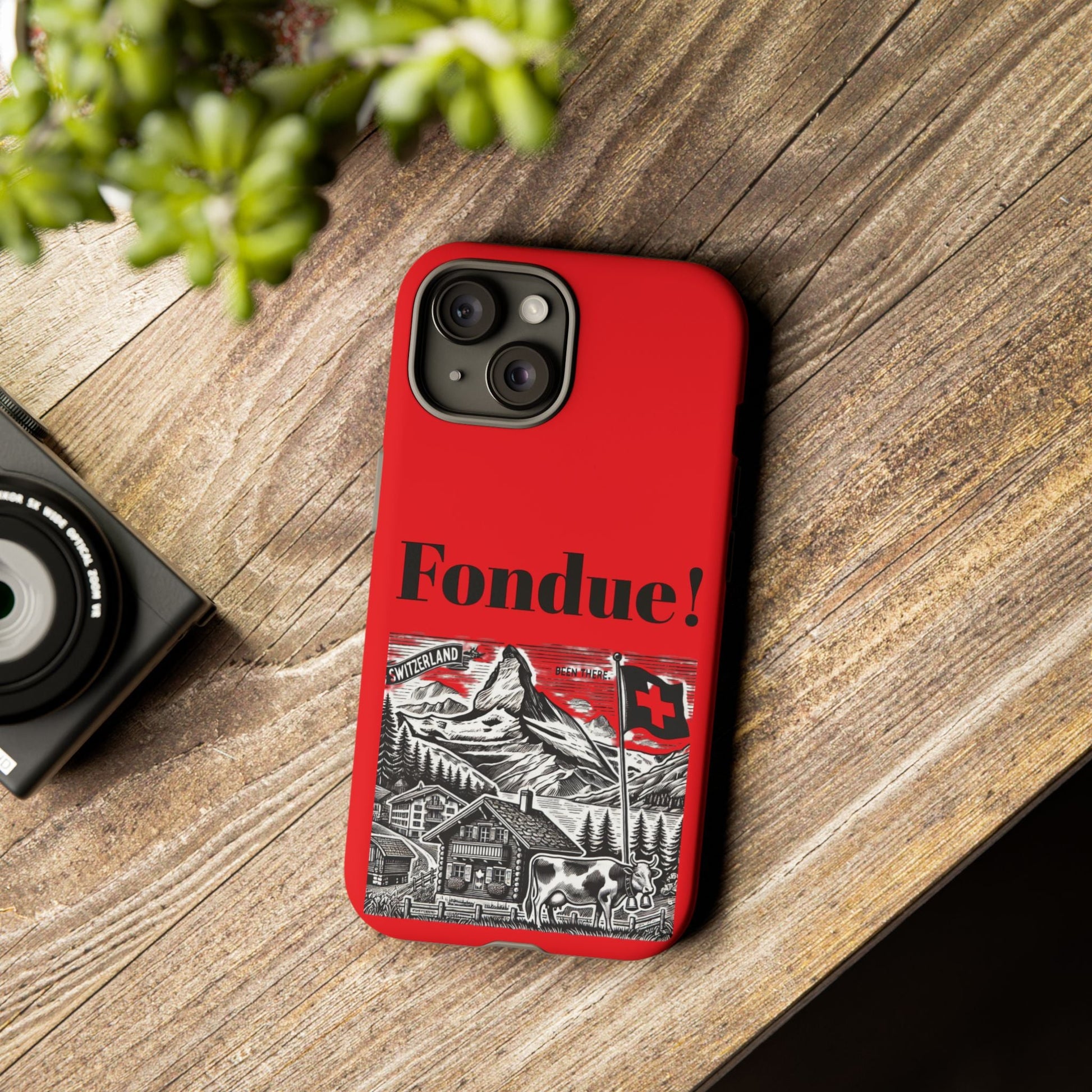 Switzerland - Fondue Phone Case - Tough & Stylish Protective Cover - BELMA