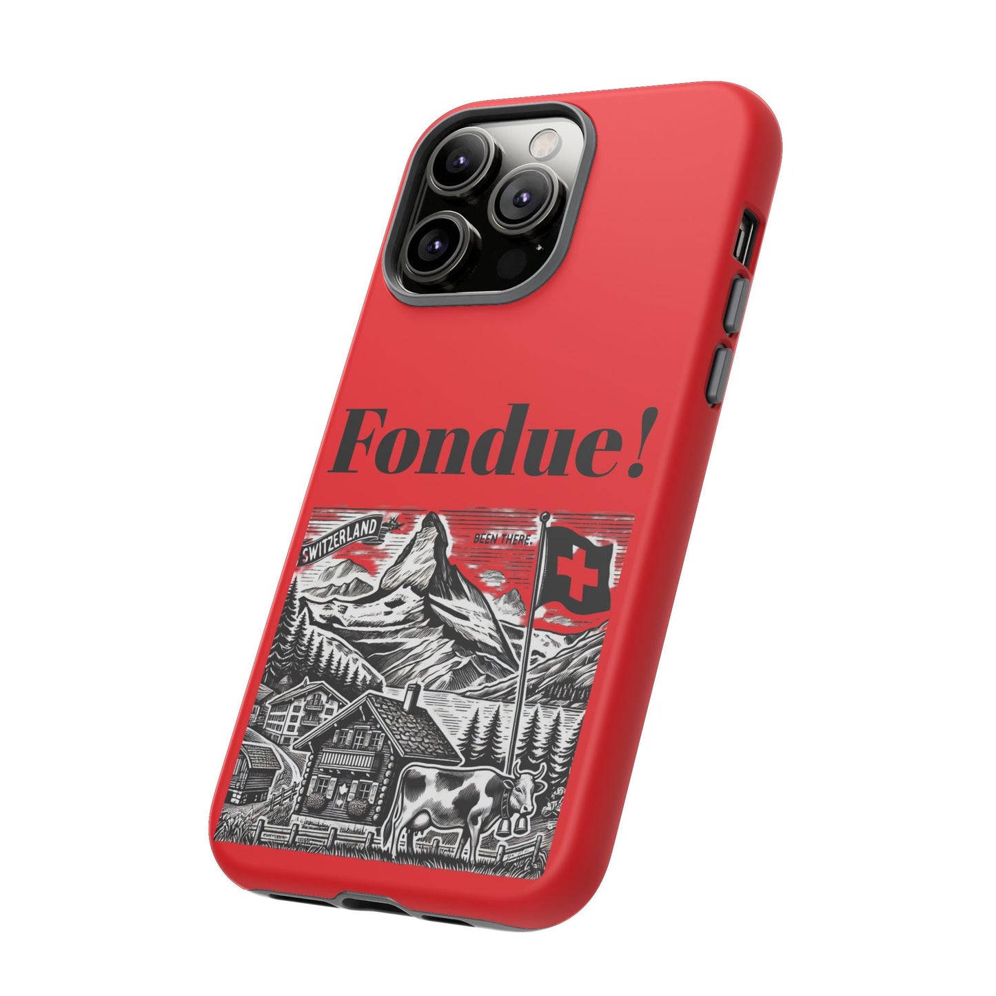 Switzerland - Fondue Phone Case - Tough & Stylish Protective Cover - BELMA