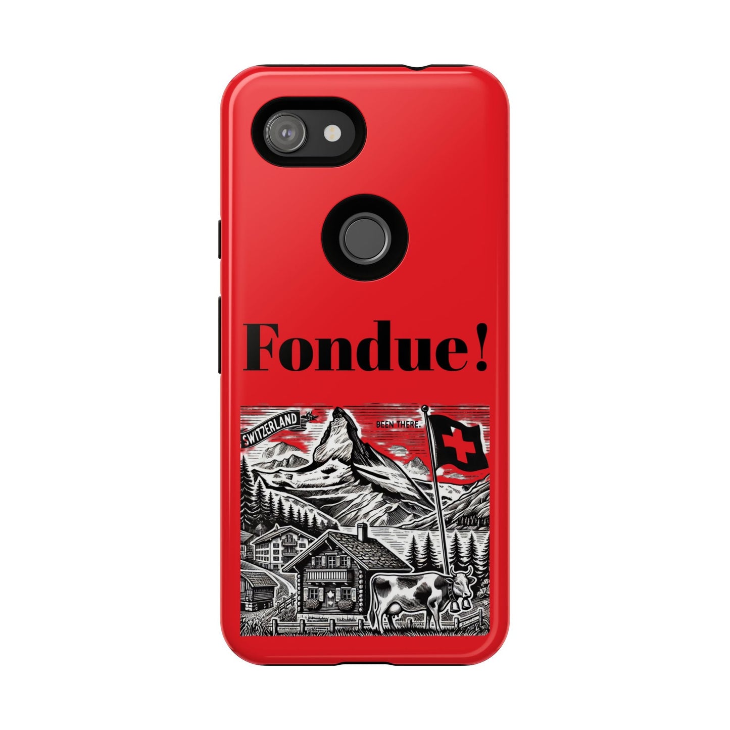 Switzerland - Fondue Phone Case - Tough & Stylish Protective Cover - BELMA