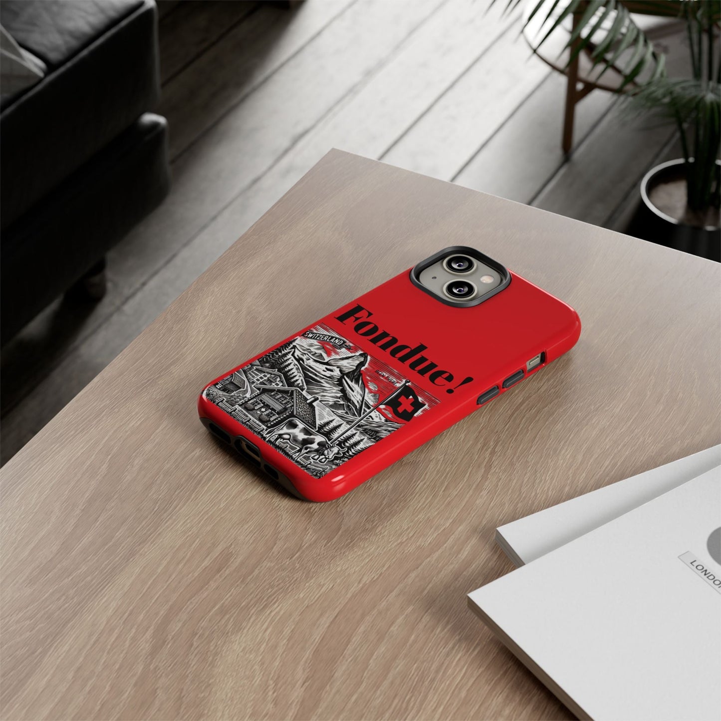 Switzerland - Fondue Phone Case - Tough & Stylish Protective Cover - BELMA