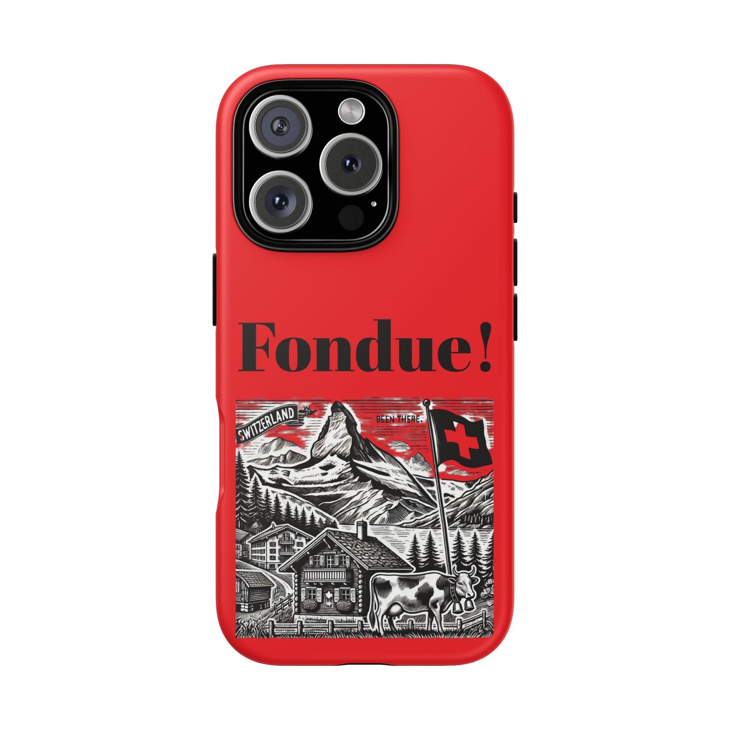 Switzerland - Fondue Phone Case - Tough & Stylish Protective Cover - BELMA