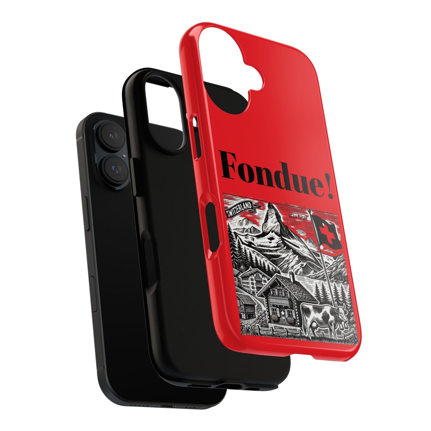 Switzerland - Fondue Phone Case - Tough & Stylish Protective Cover - BELMA