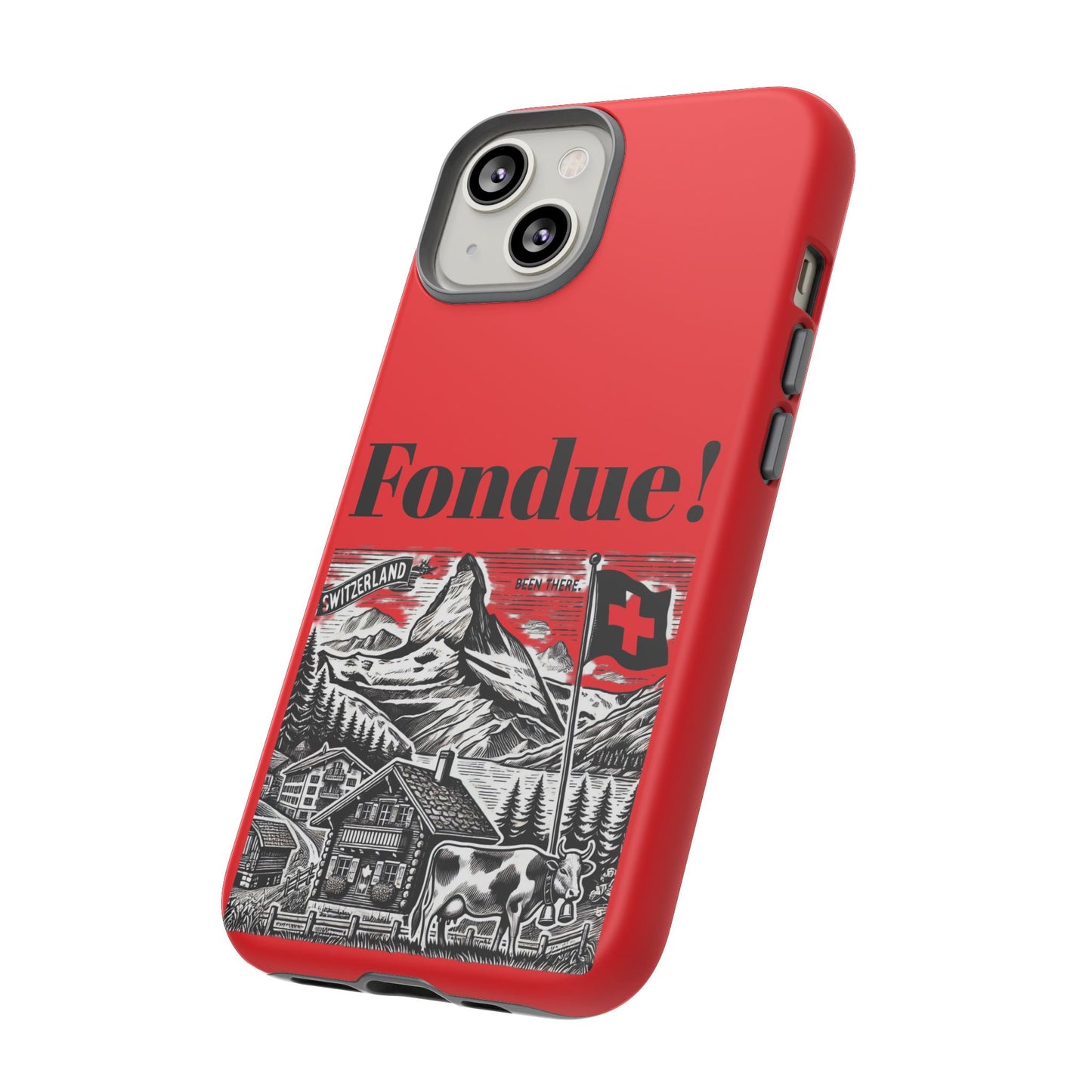 Switzerland - Fondue Phone Case - Tough & Stylish Protective Cover - BELMA