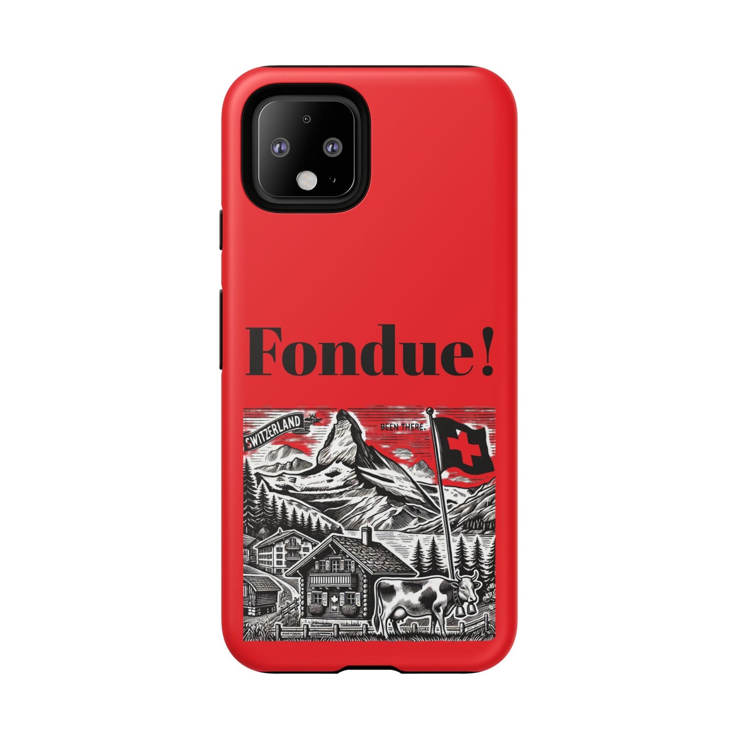 Switzerland - Fondue Phone Case - Tough & Stylish Protective Cover - BELMA
