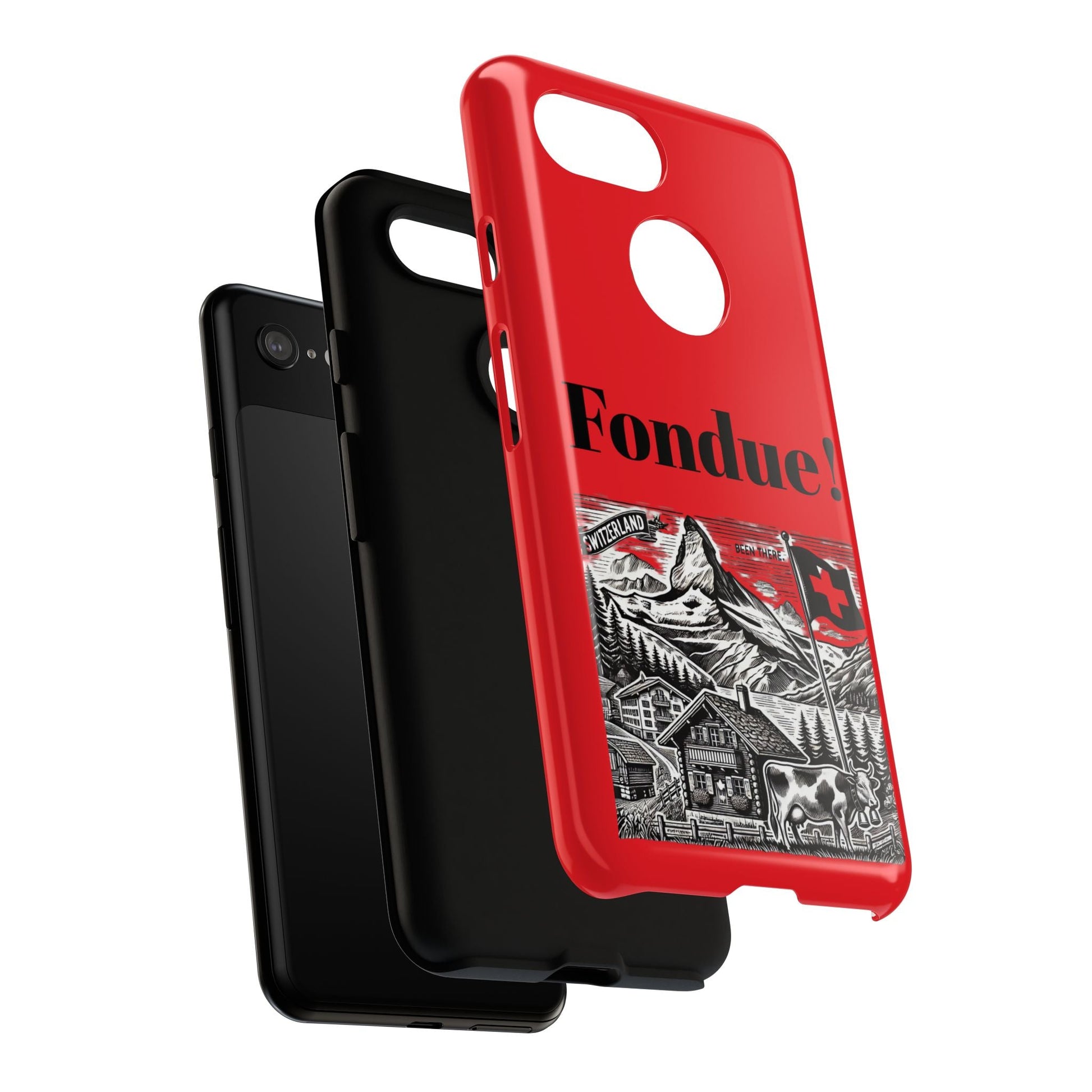 Switzerland - Fondue Phone Case - Tough & Stylish Protective Cover - BELMA