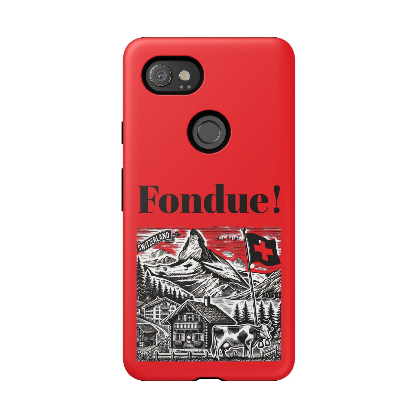 Switzerland - Fondue Phone Case - Tough & Stylish Protective Cover - BELMA