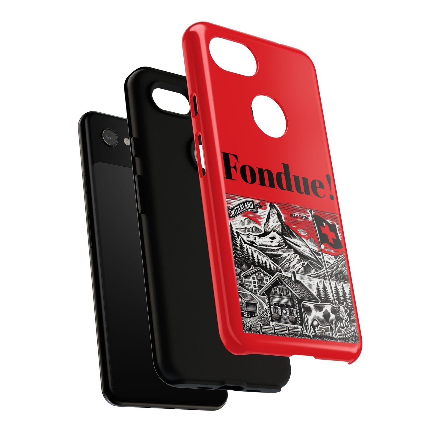 Switzerland - Fondue Phone Case - Tough & Stylish Protective Cover - BELMA