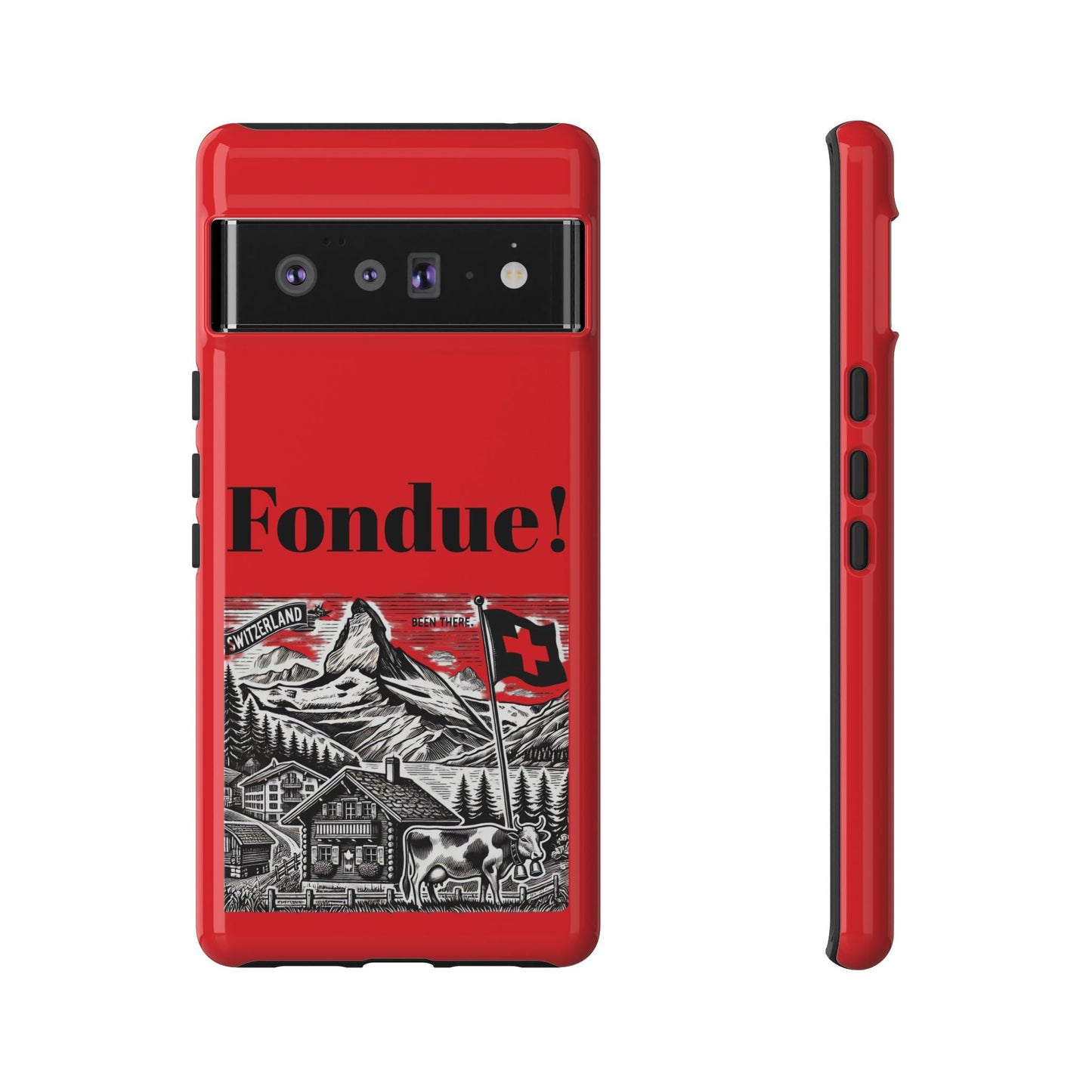 Switzerland - Fondue Phone Case - Tough & Stylish Protective Cover - BELMA