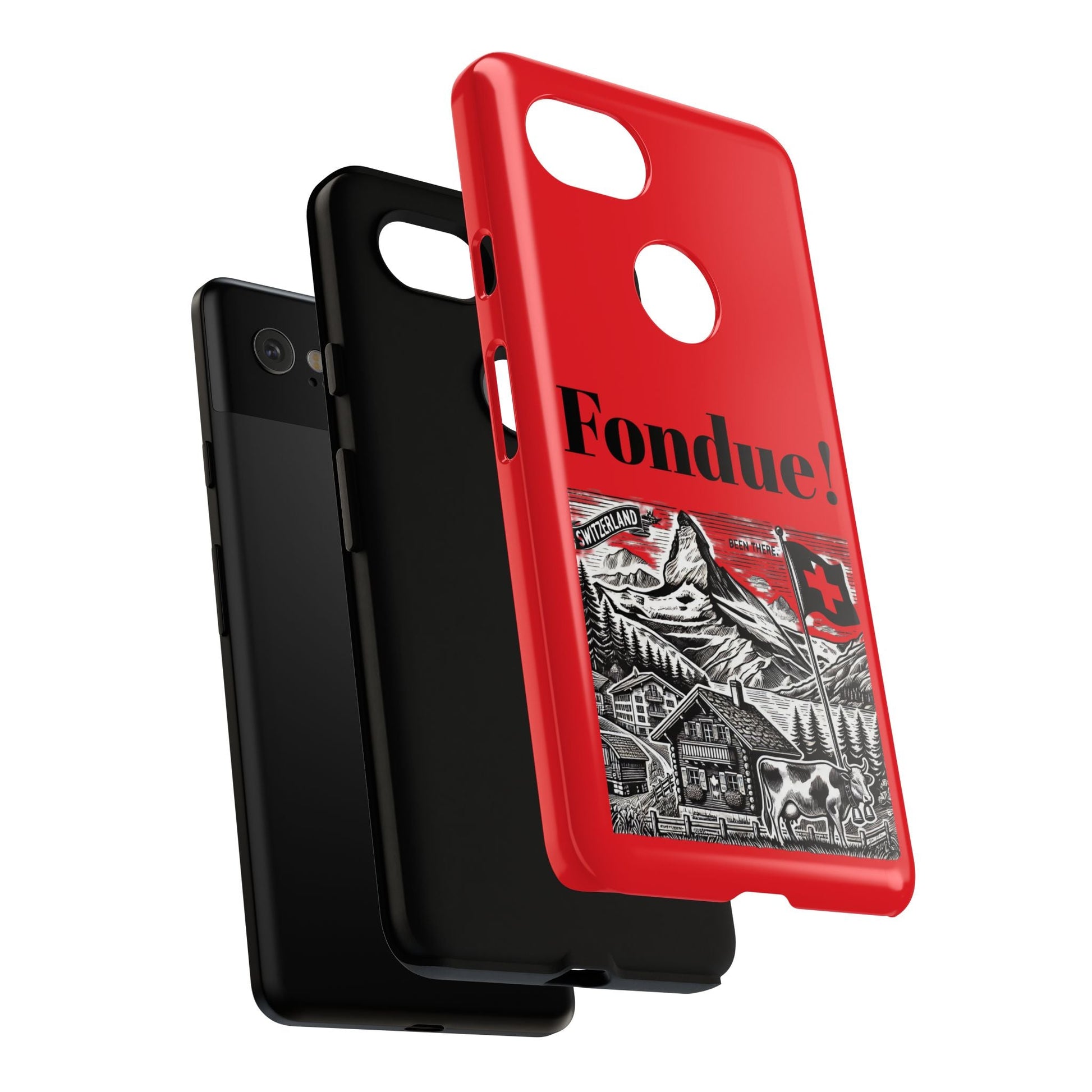 Switzerland - Fondue Phone Case - Tough & Stylish Protective Cover - BELMA