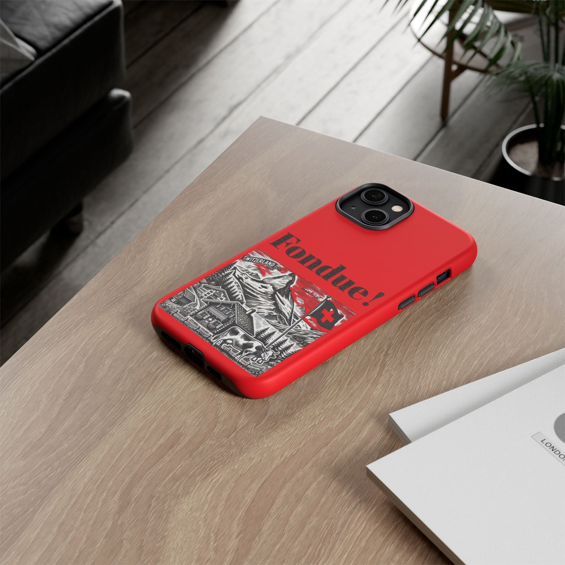 Switzerland - Fondue Phone Case - Tough & Stylish Protective Cover - BELMA