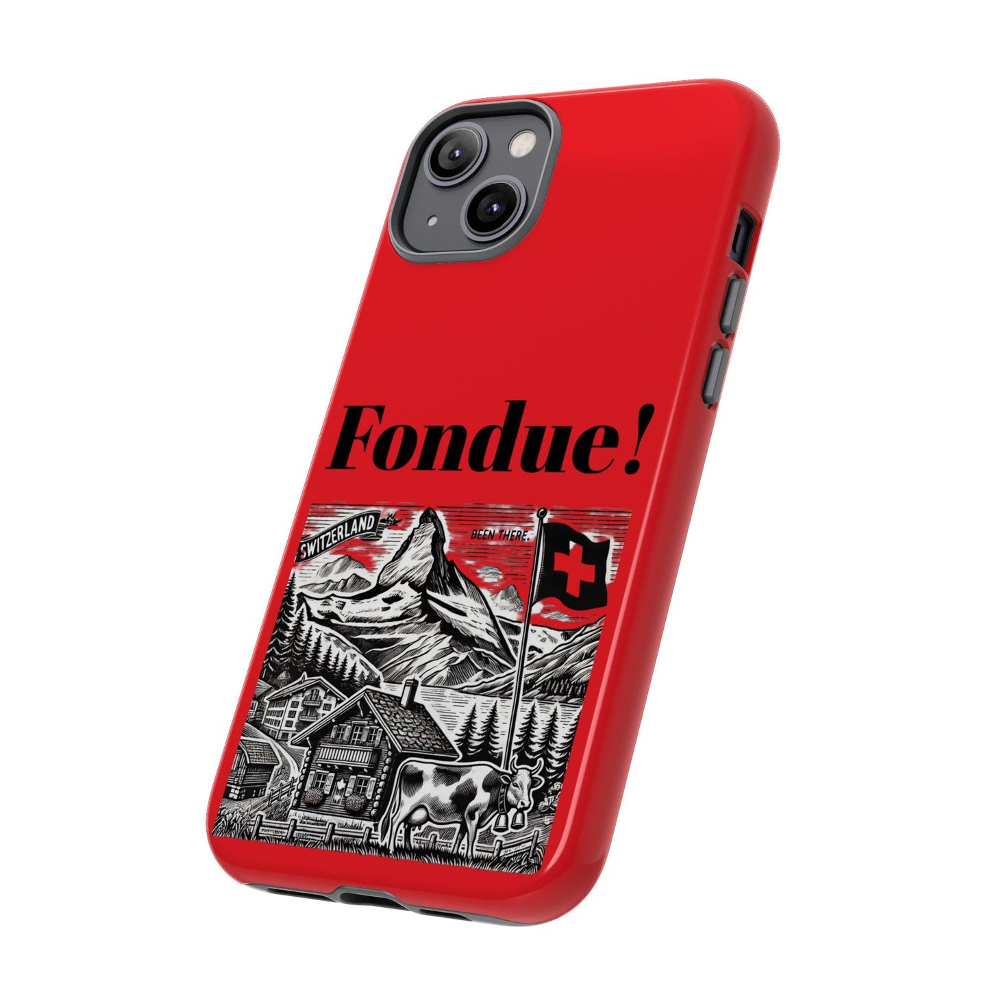 Switzerland - Fondue Phone Case - Tough & Stylish Protective Cover - BELMA