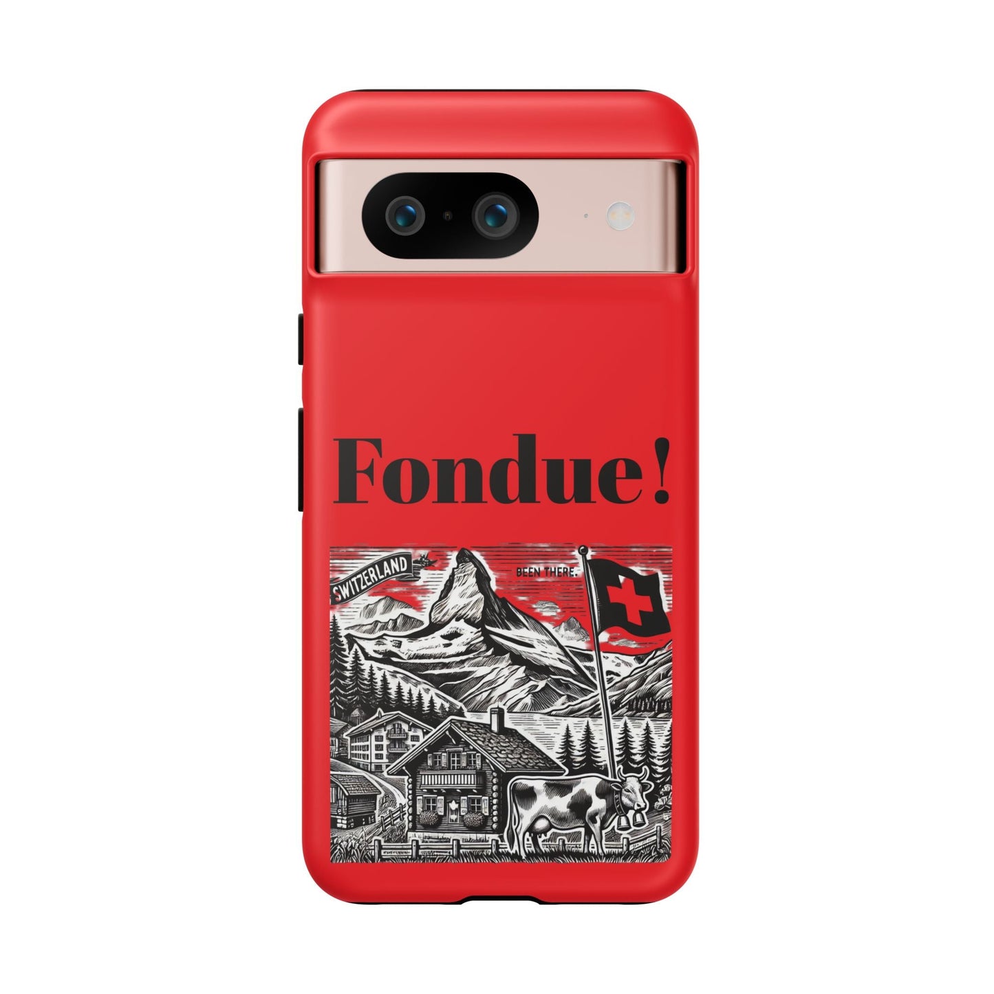 Switzerland - Fondue Phone Case - Tough & Stylish Protective Cover - BELMA